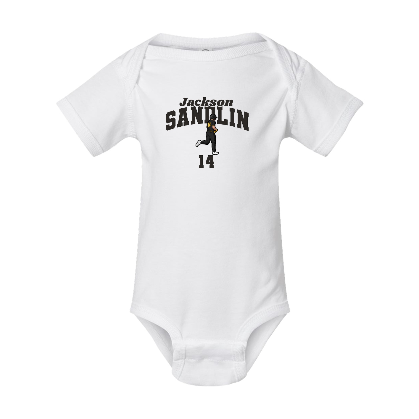Baby Onesie — Signature Arch in White