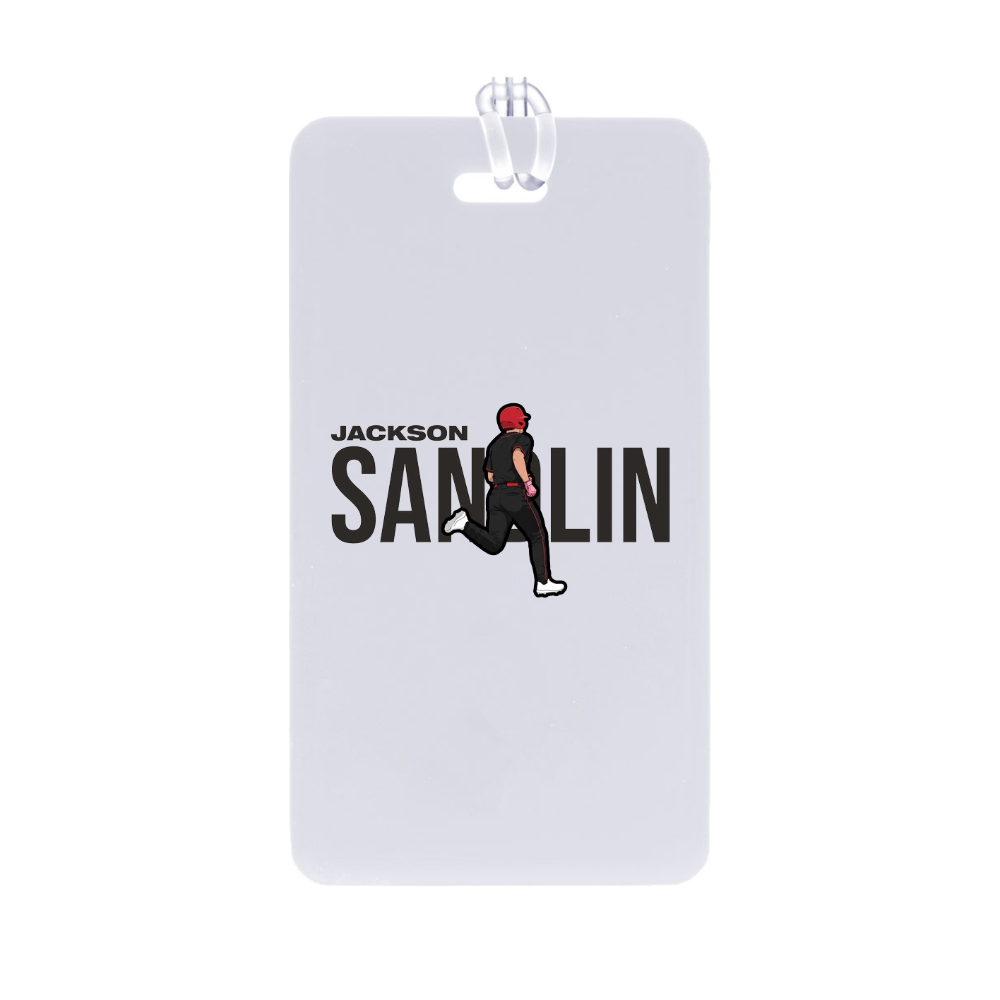 Bag Tag — Player Name in Classic