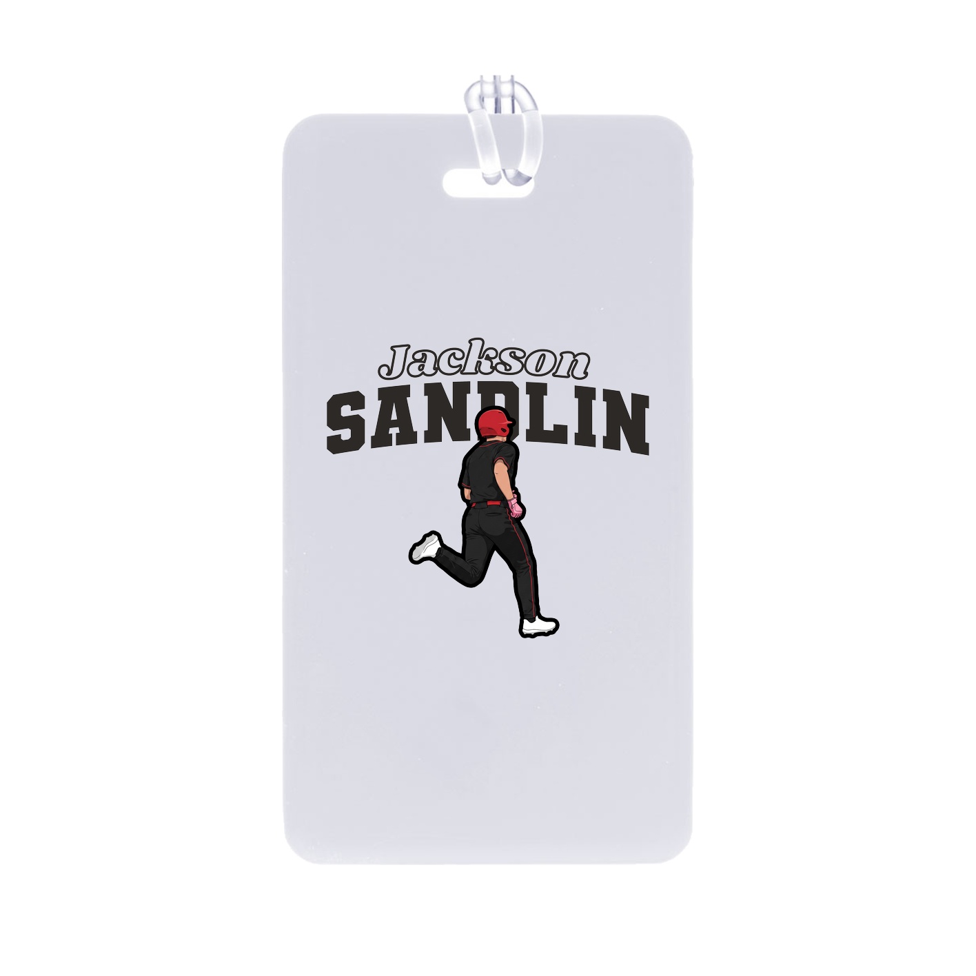 Bag Tag — Name Arch in Classic