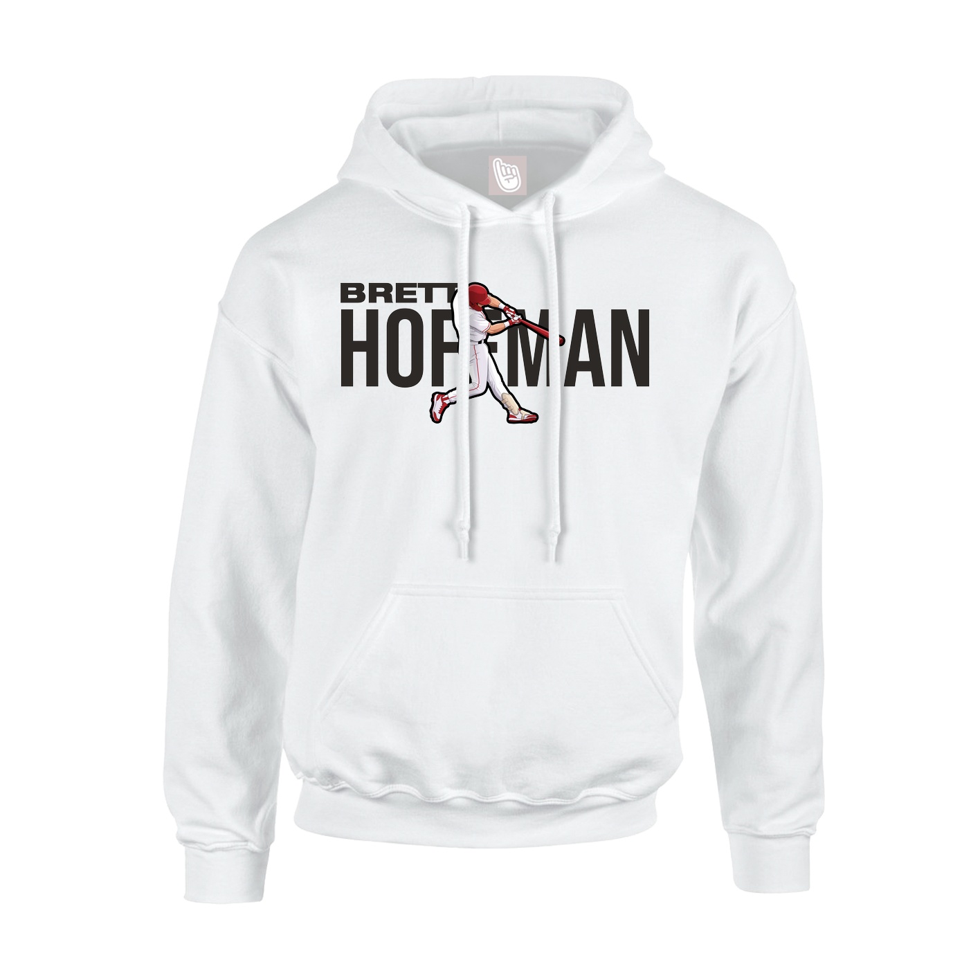 Hoodie — Player Name in White