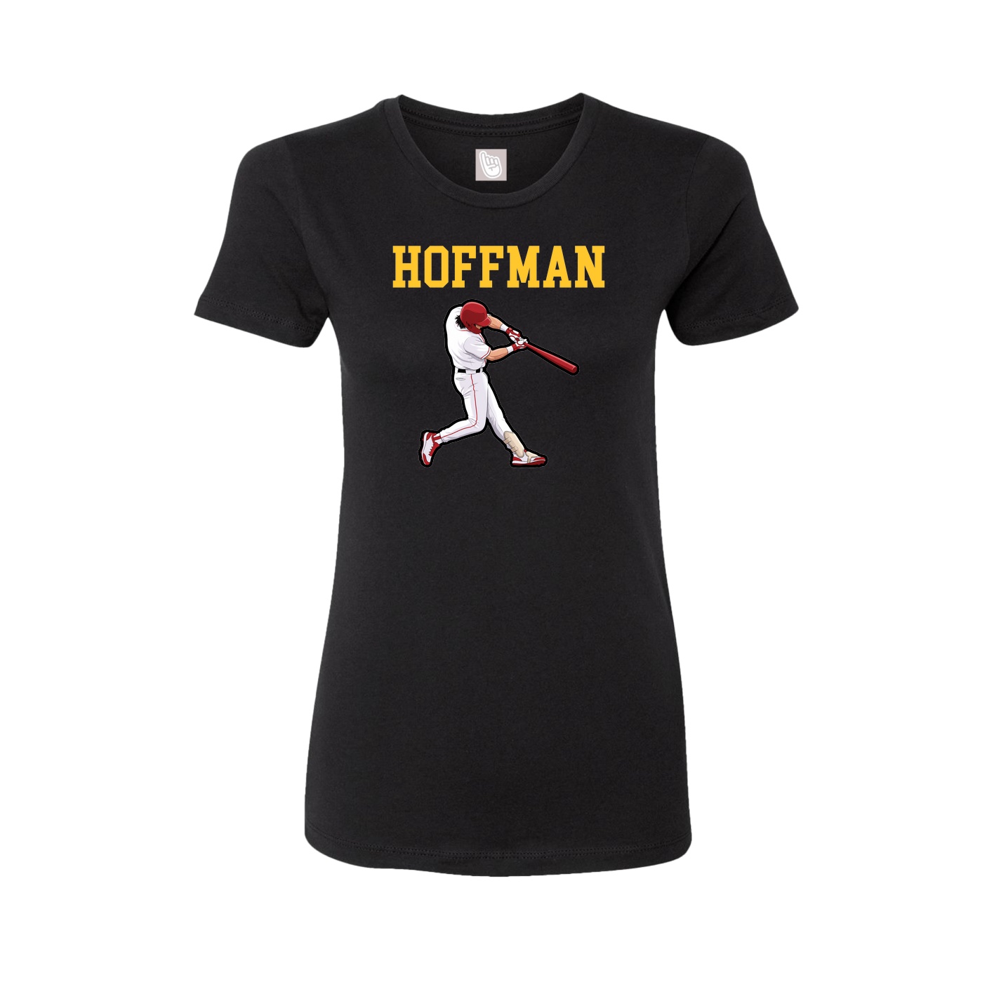 Fitted Women's Tee — Shirsey in Black