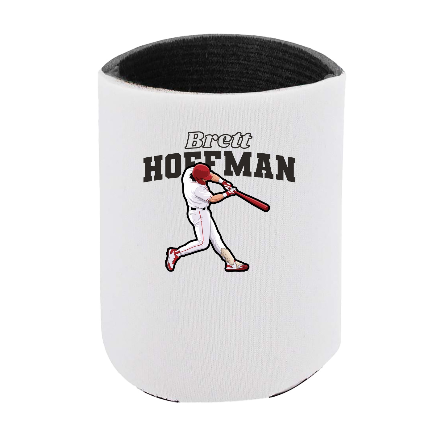 Can Holder — Name Arch in White