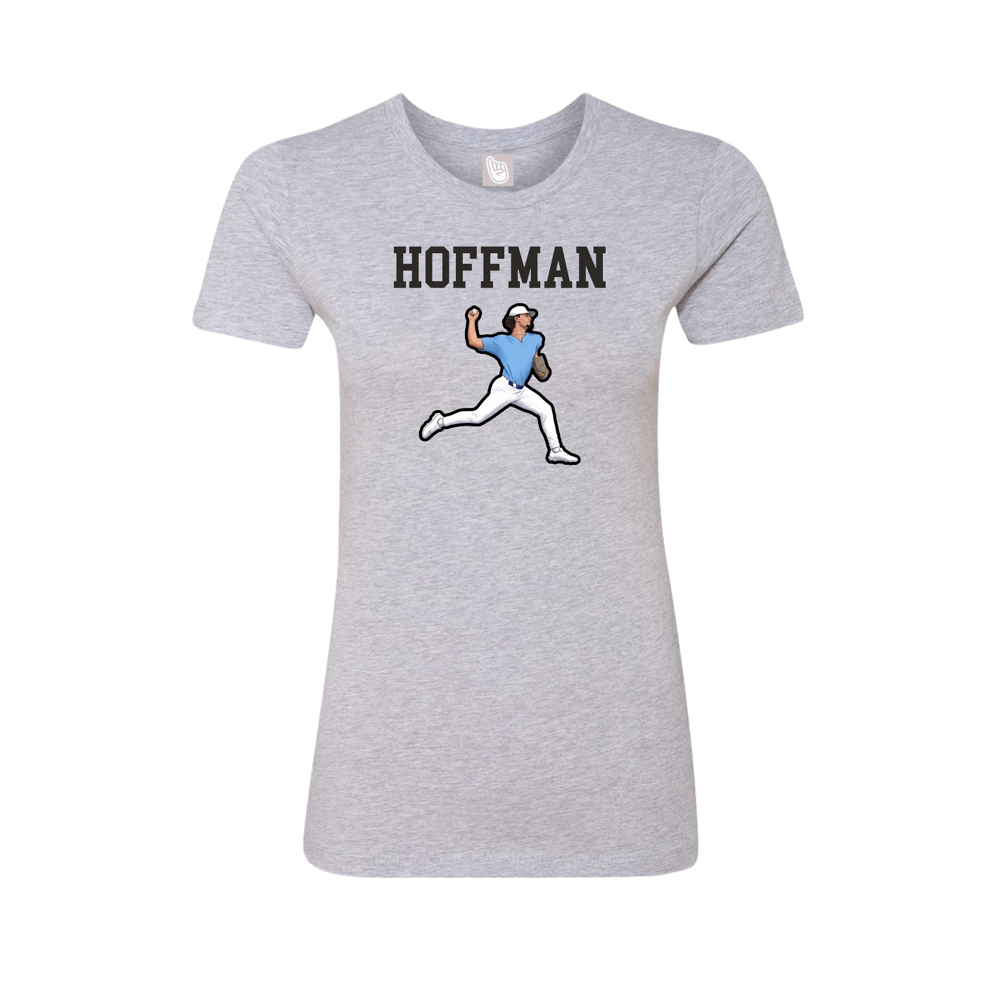 Fitted Women's Tee — Shirsey in Grey