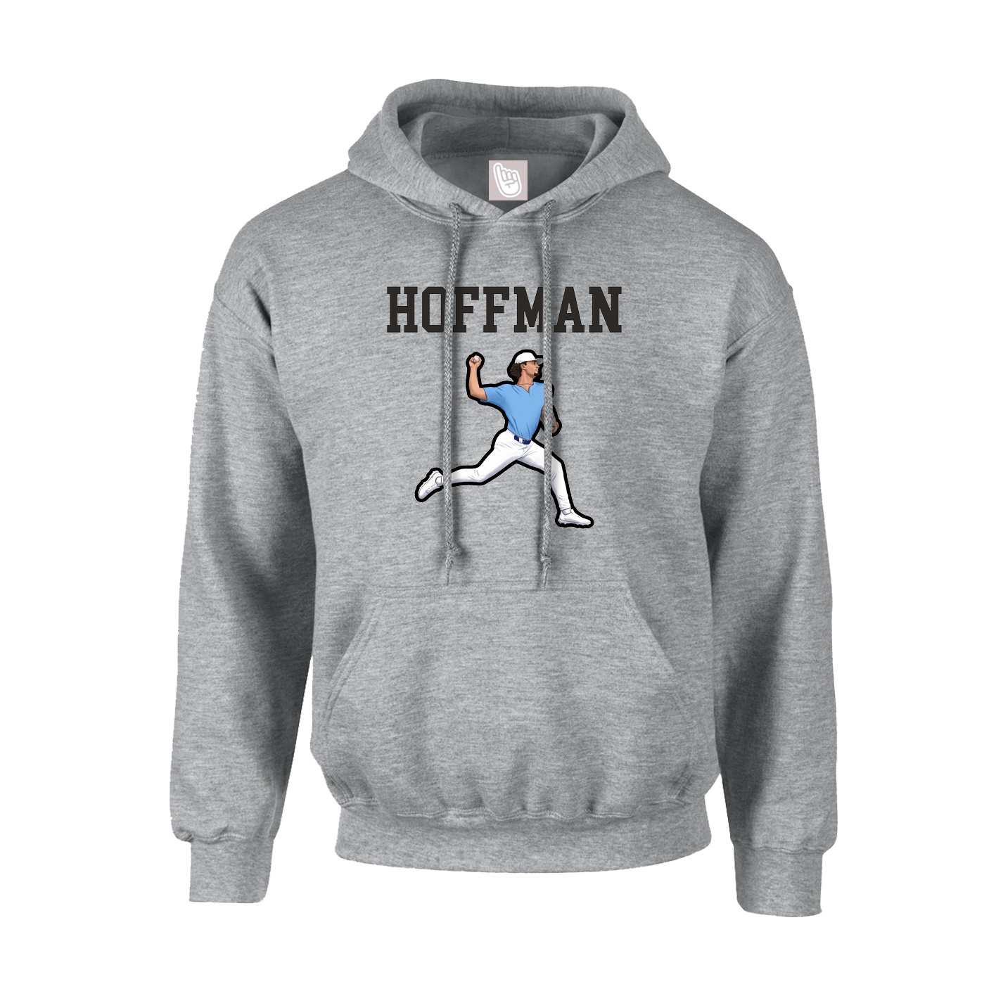 Hoodie — Shirsey in Grey