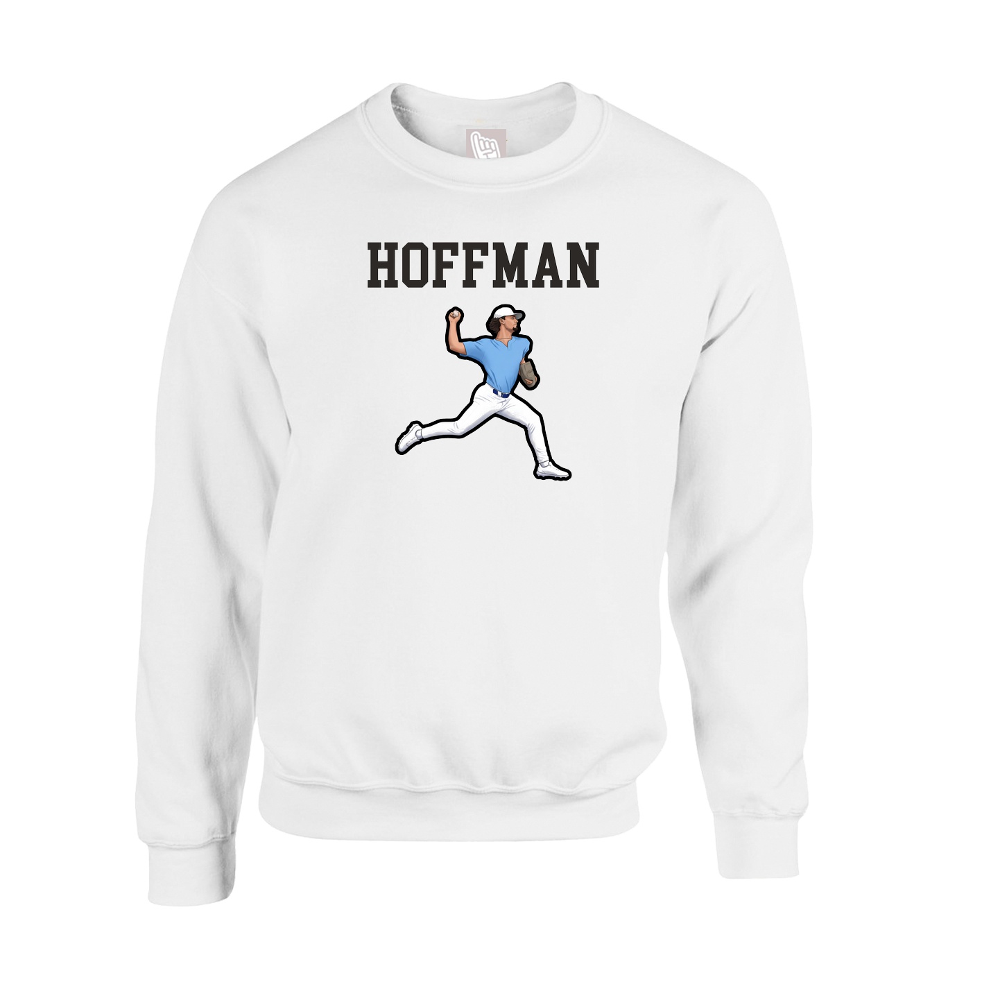 Fleece Crew — Shirsey in White