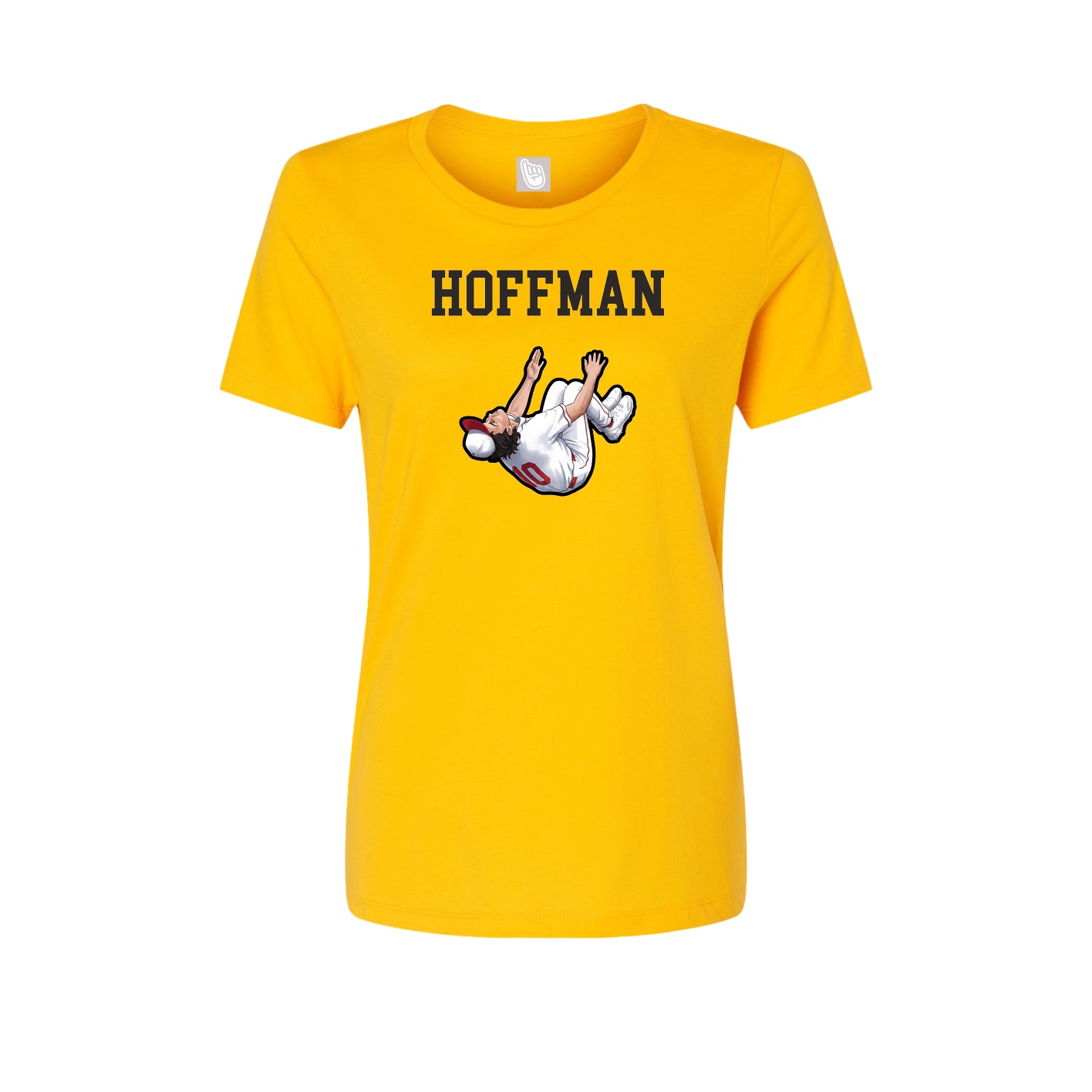 Fitted Women's Tee — Shirsey in Gold