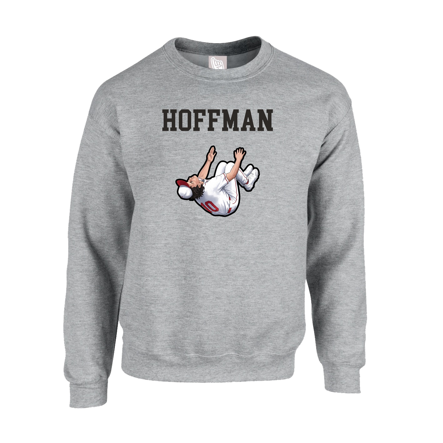 Fleece Crew — Shirsey in Grey