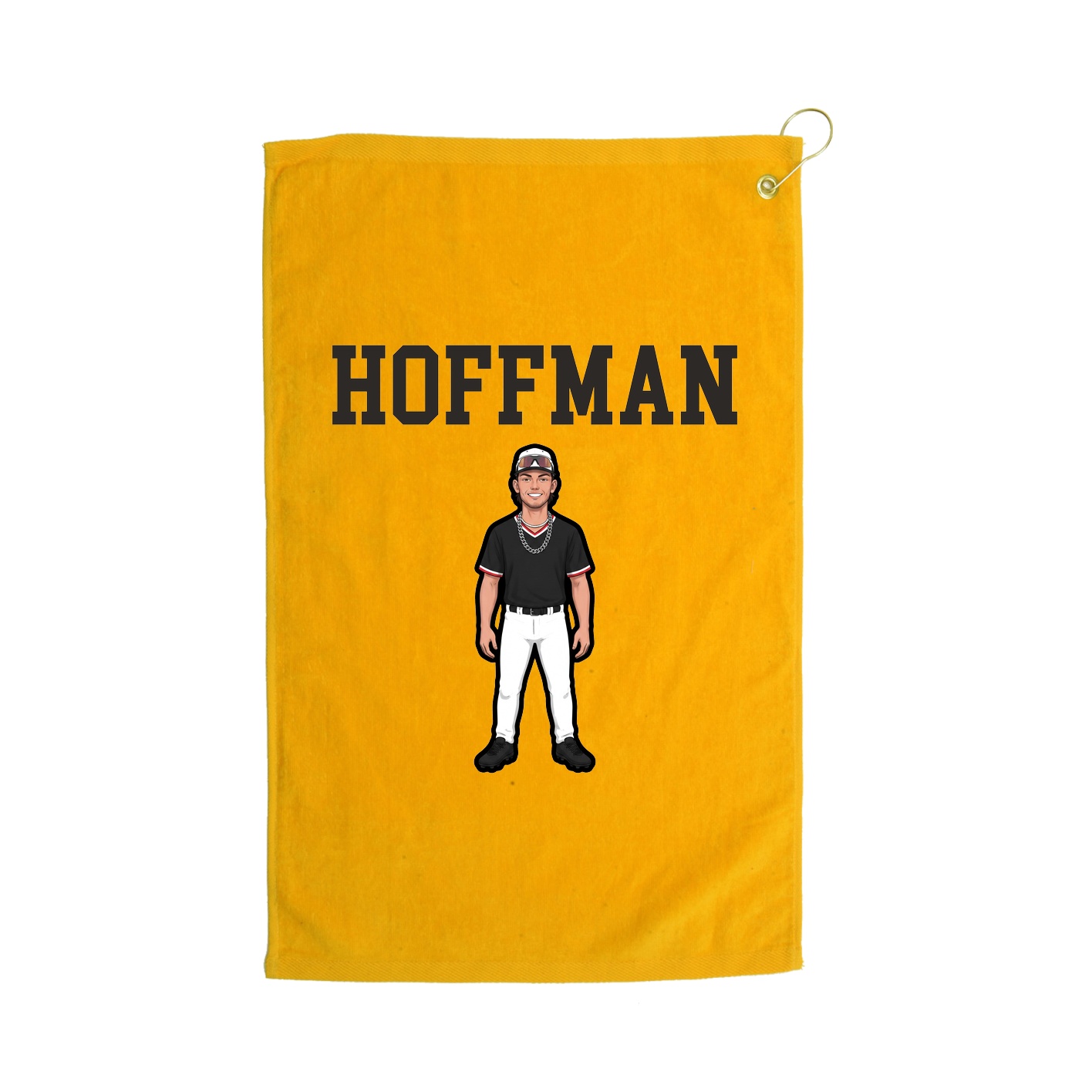 Golf Towel — Shirsey in Gold