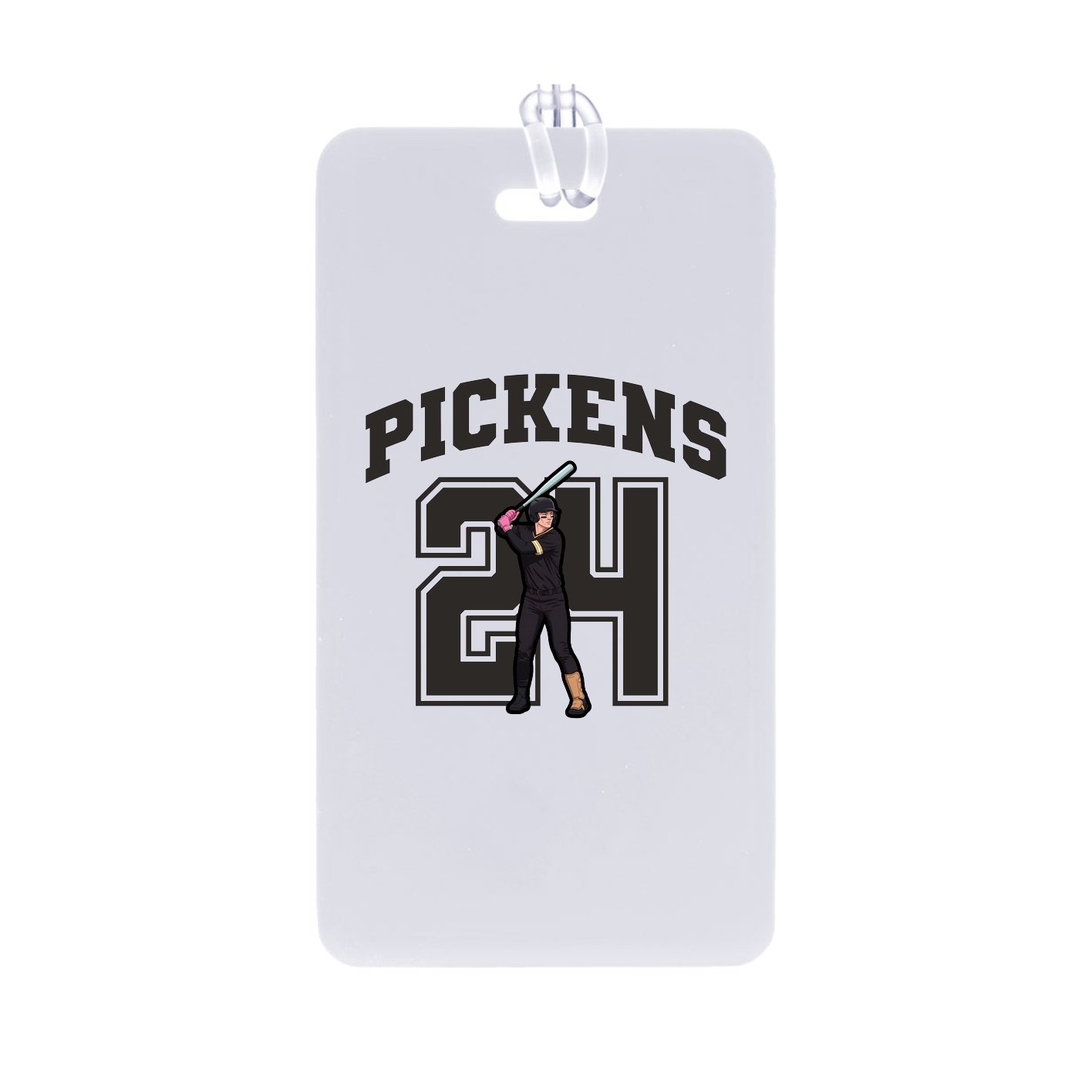 Bag Tag — Number in Classic