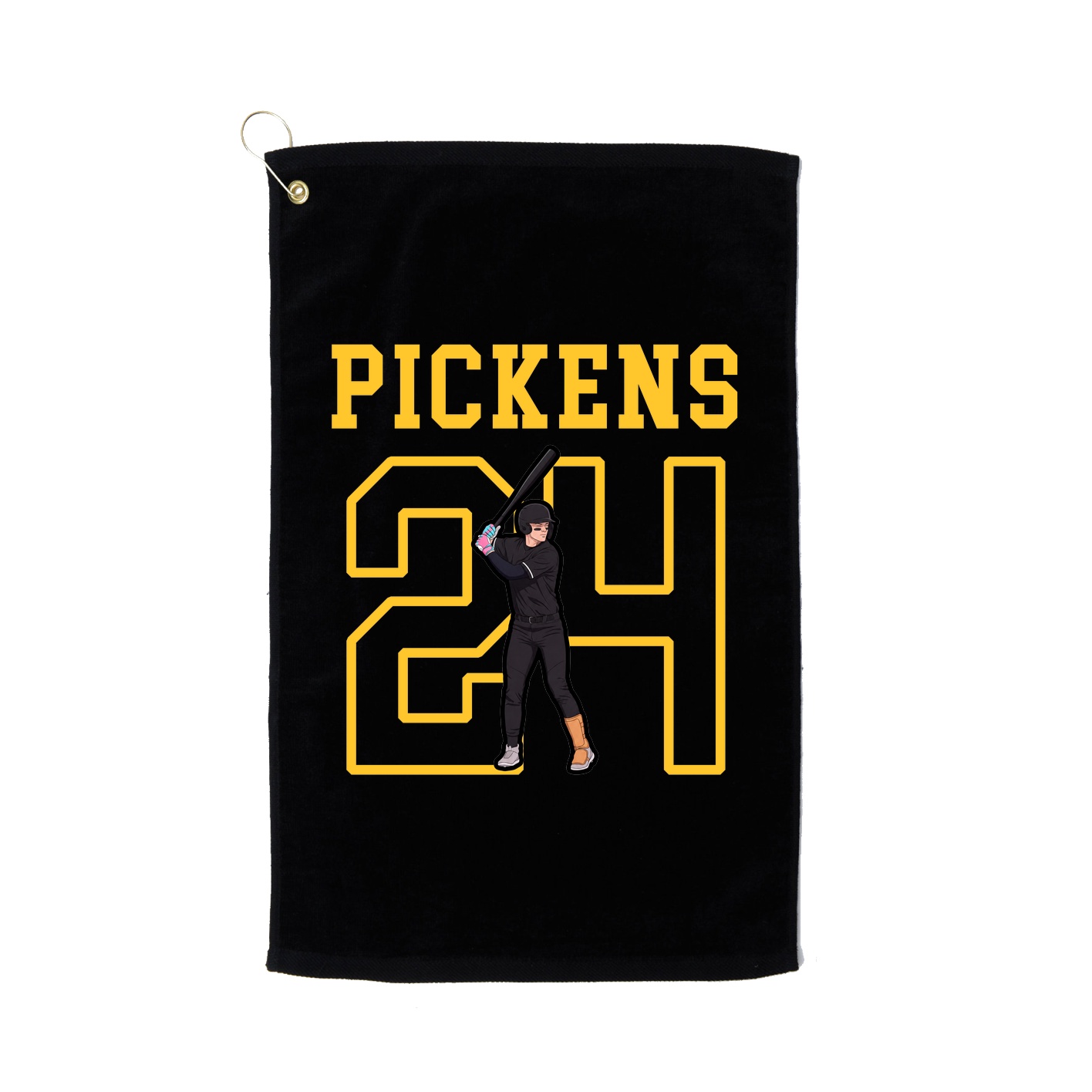 Golf Towel — Shirsey in Black