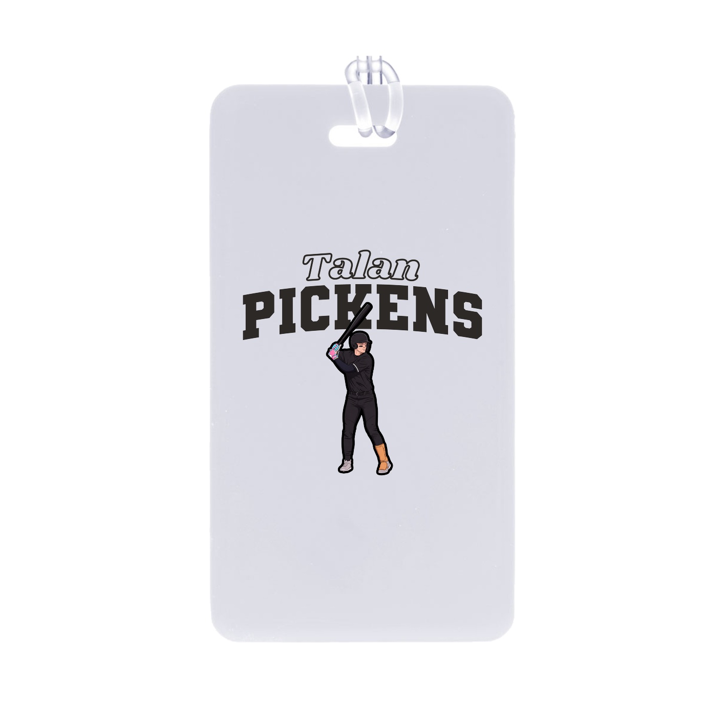 Bag Tag — Name Arch in Classic