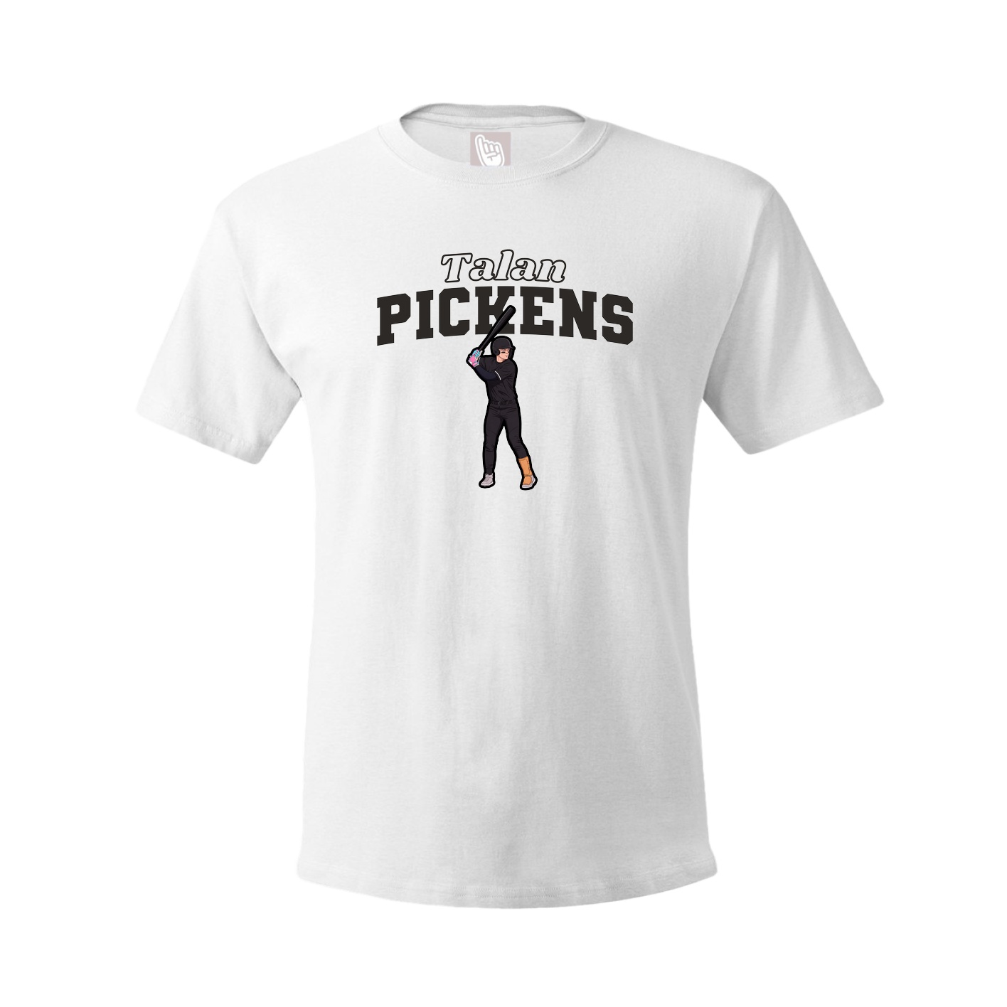 Tee — Name Arch in White