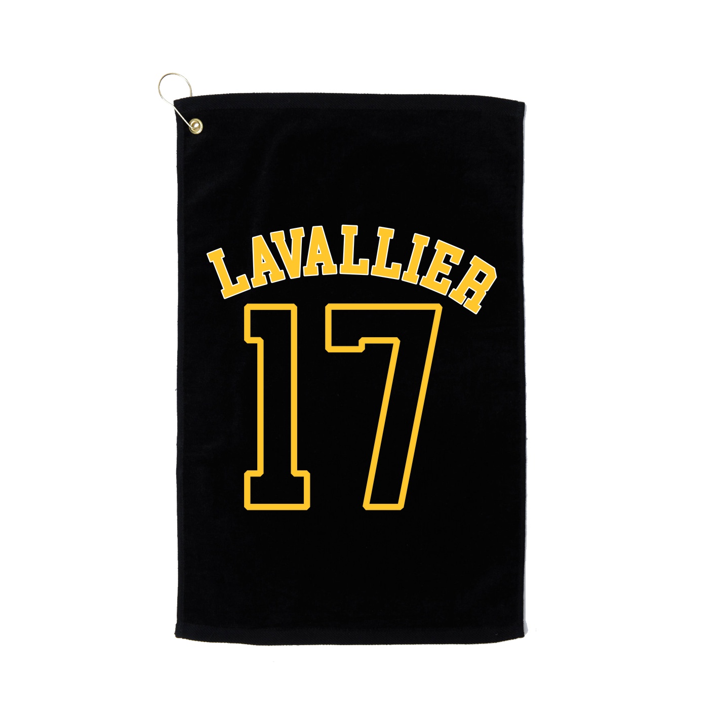 Golf Towel — Shirsey Arch in Black