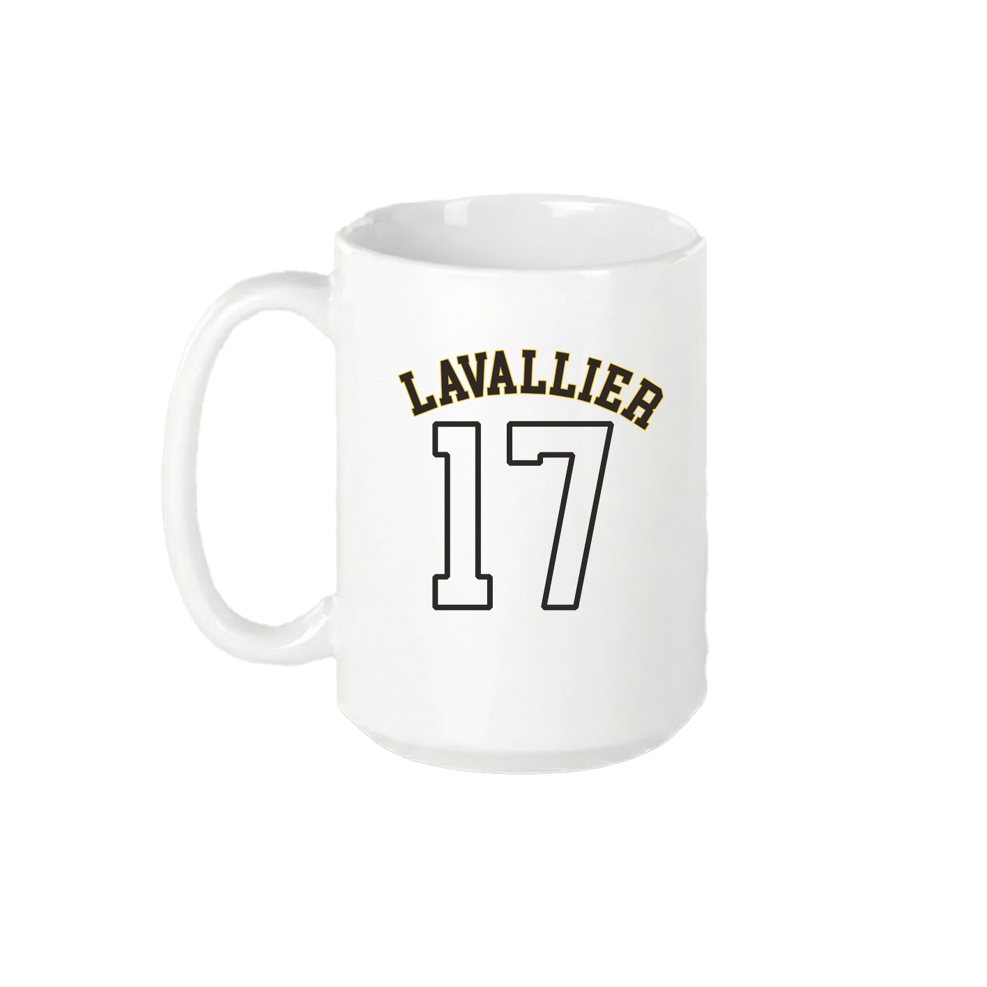 15oz Coffee Mug — Shirsey Arch in White