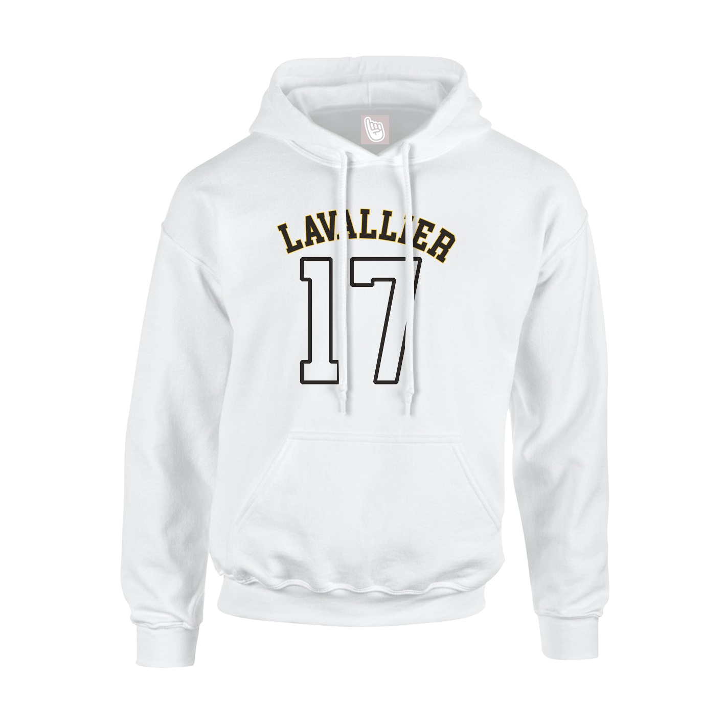 Hoodie — Shirsey Arch in White