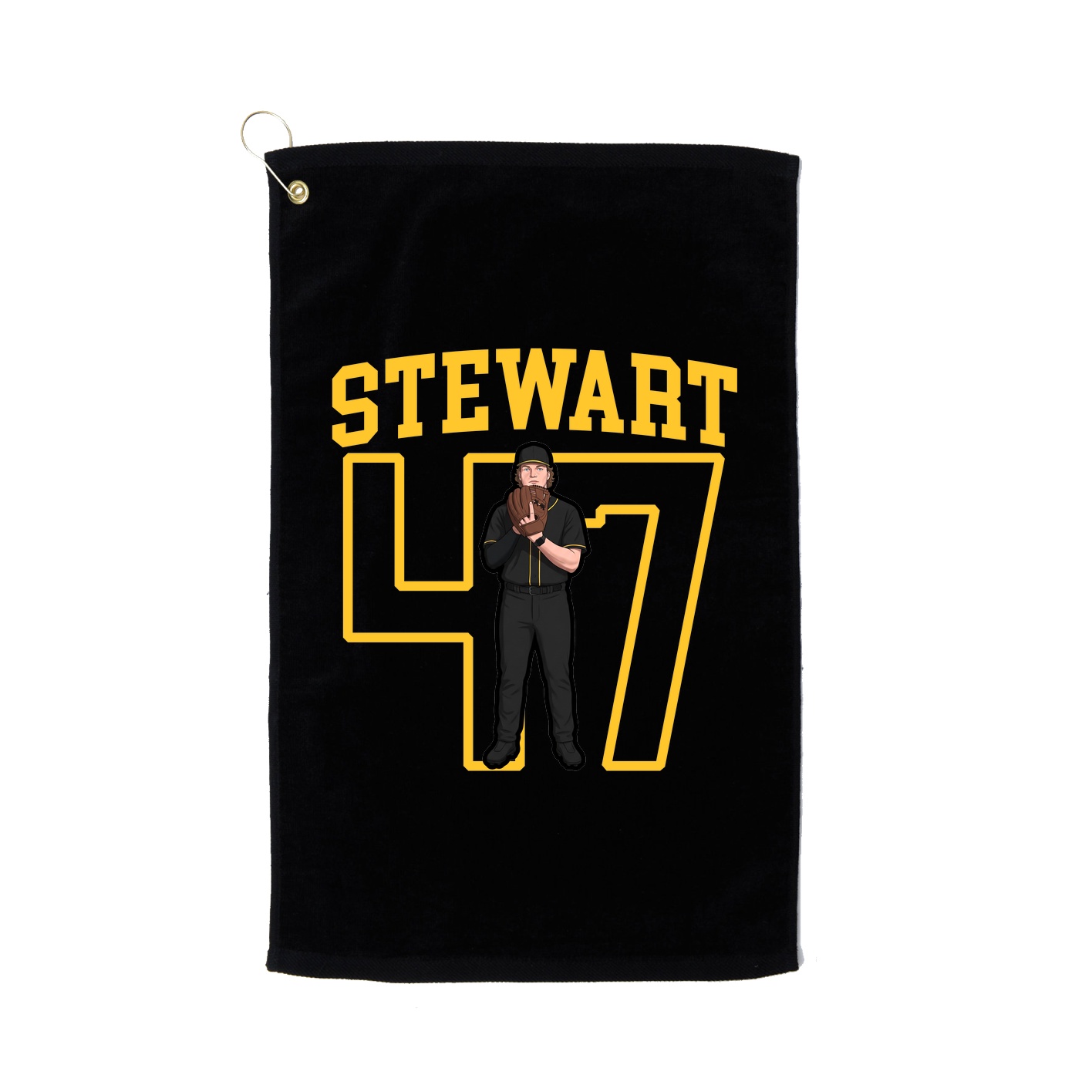 Golf Towel — Shirsey in Black