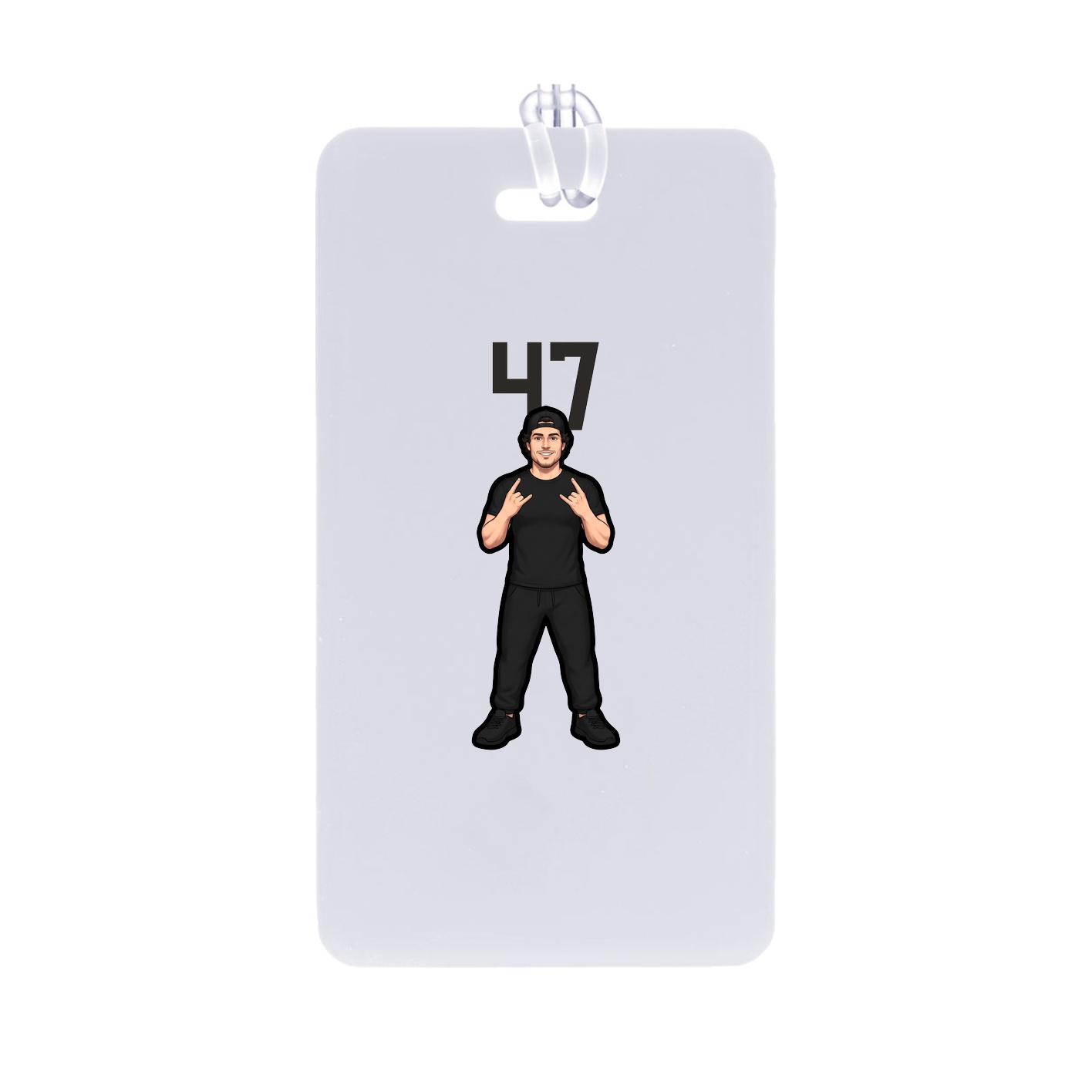 Bag Tag — Number Top in Classic