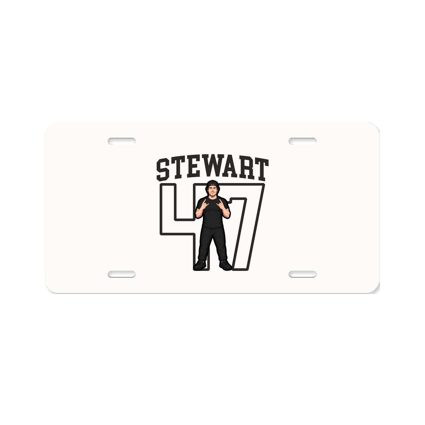 License Plate — Shirsey in Classic