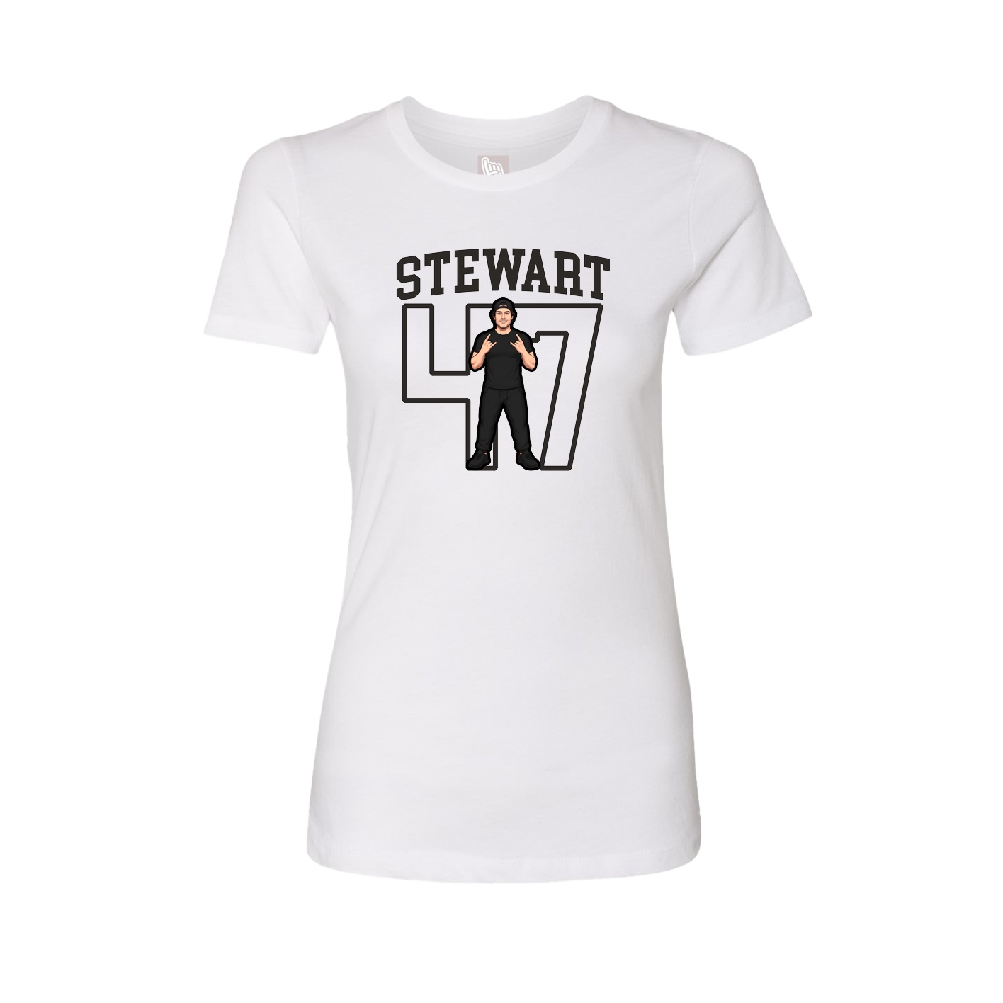 Fitted Women's Tee — Shirsey in White