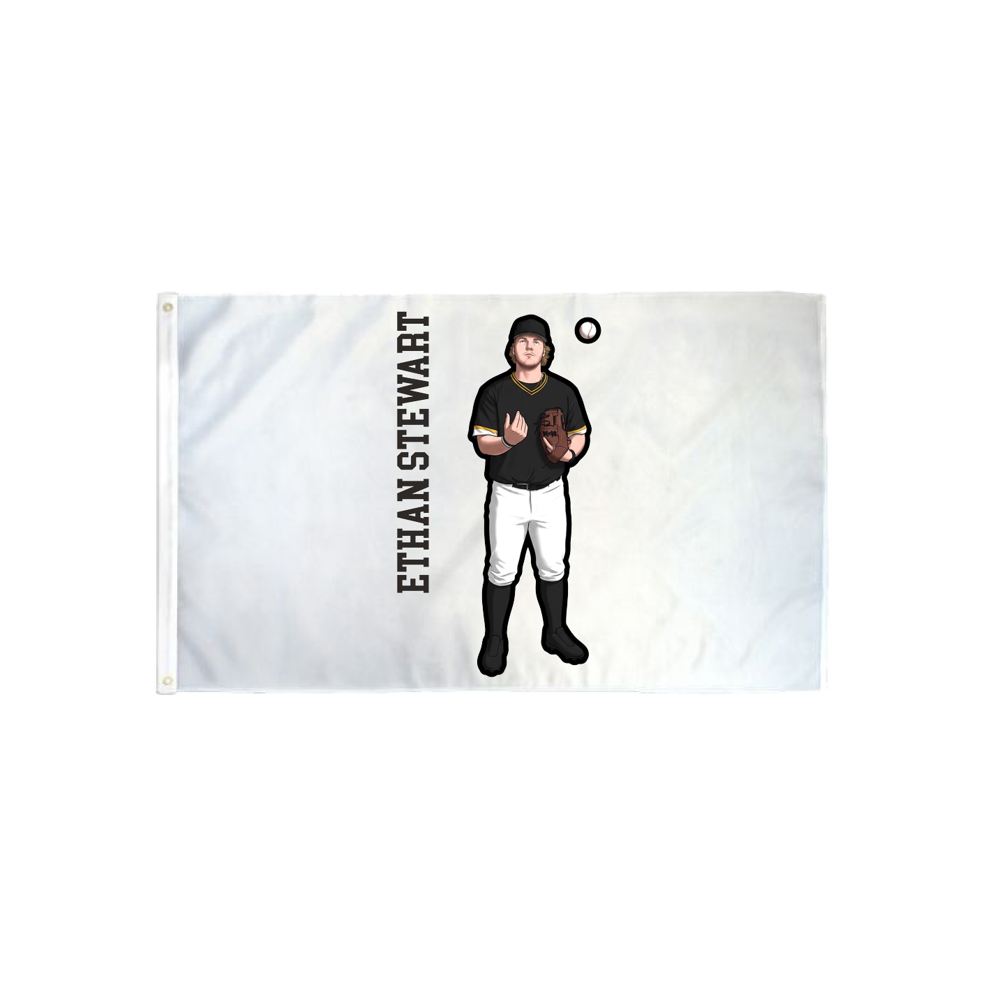 3x5 Flag — Name Vertical in Classic