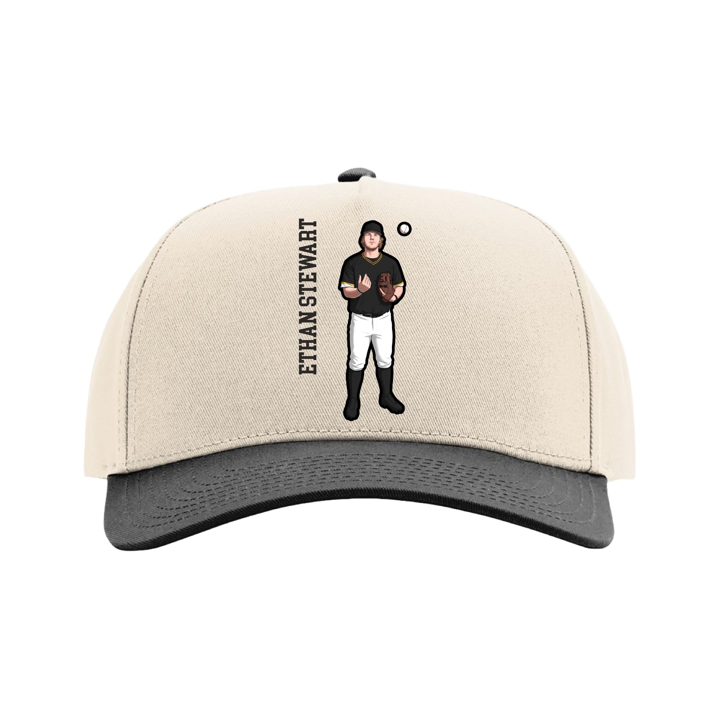 Full Fabric Five-Panel Champ Cap