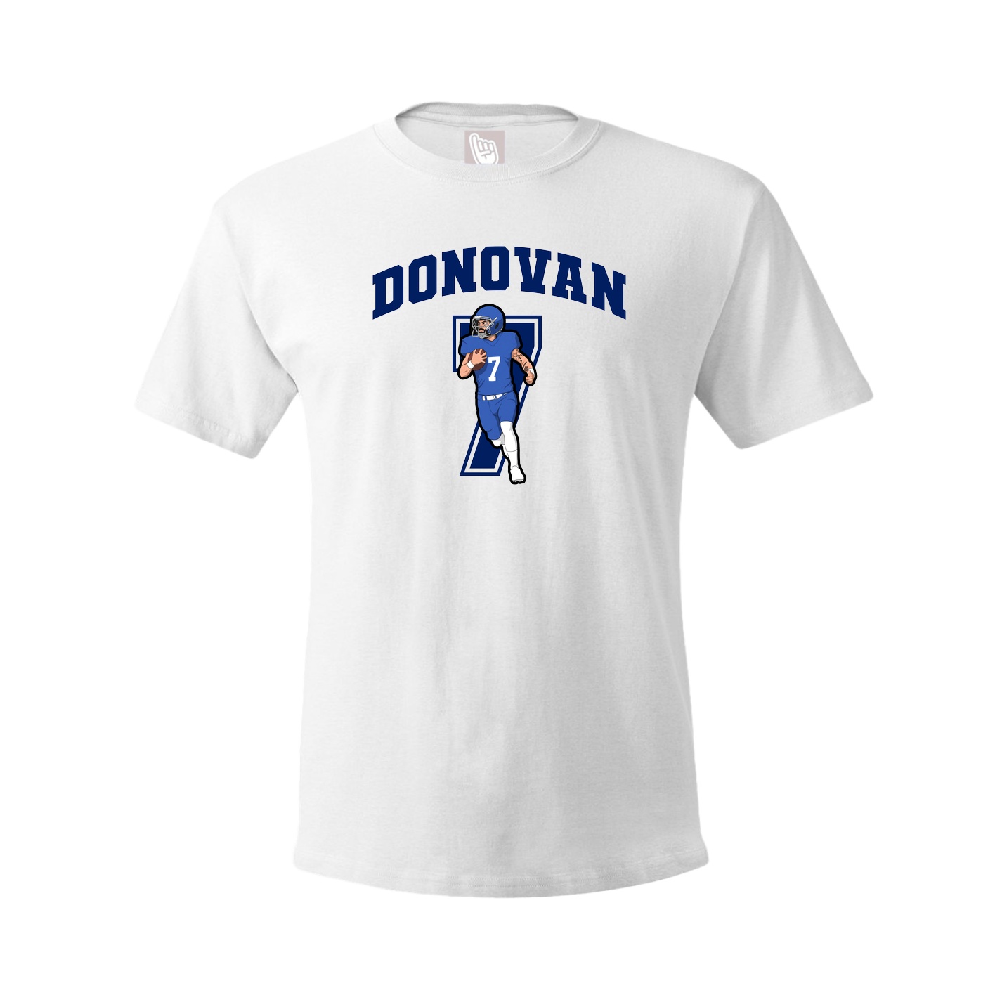 Tee — Number in White