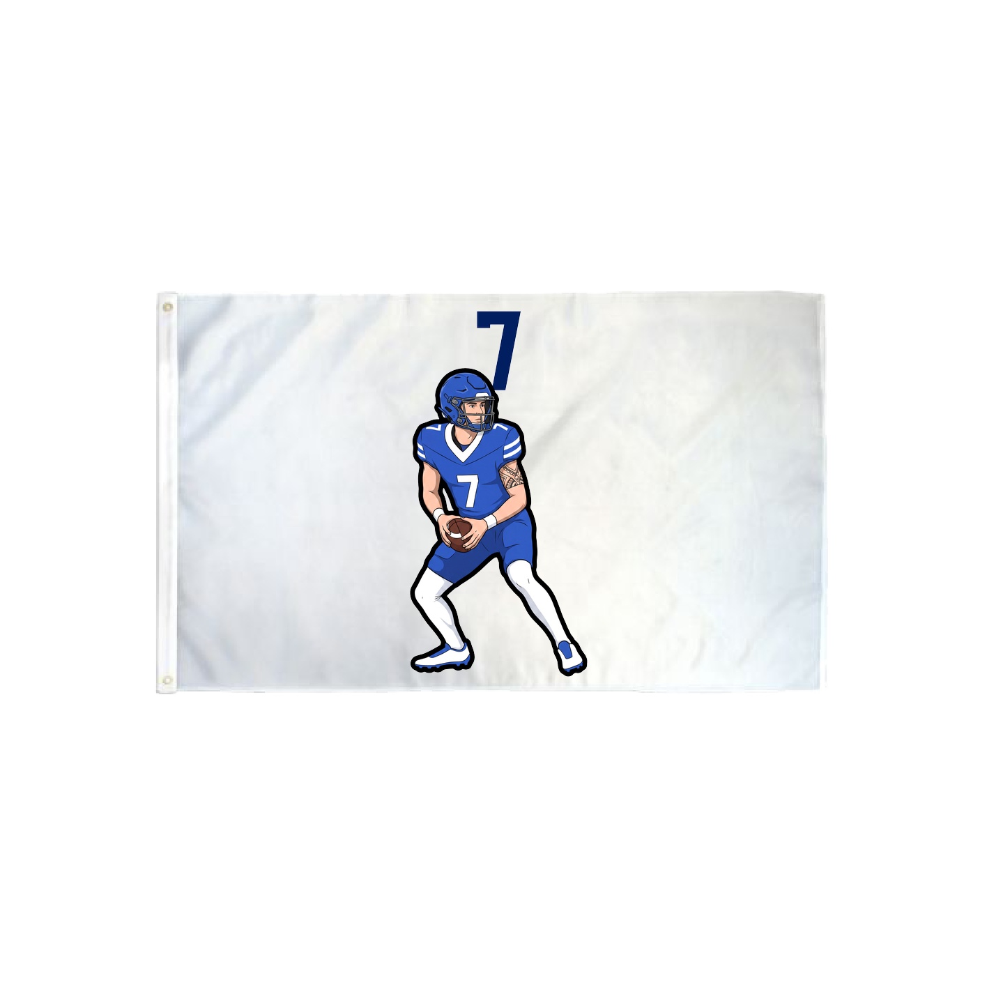 3x5 Flag — Number Top in Classic