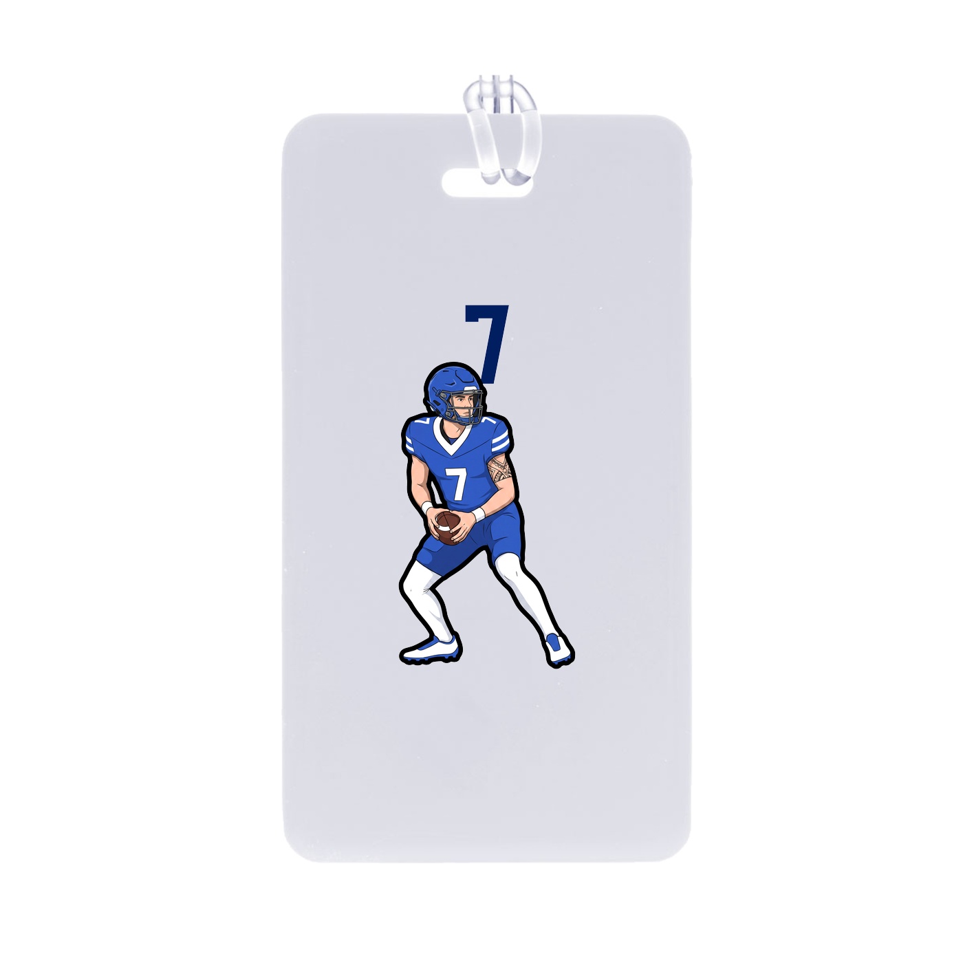 Bag Tag — Number Top in Classic