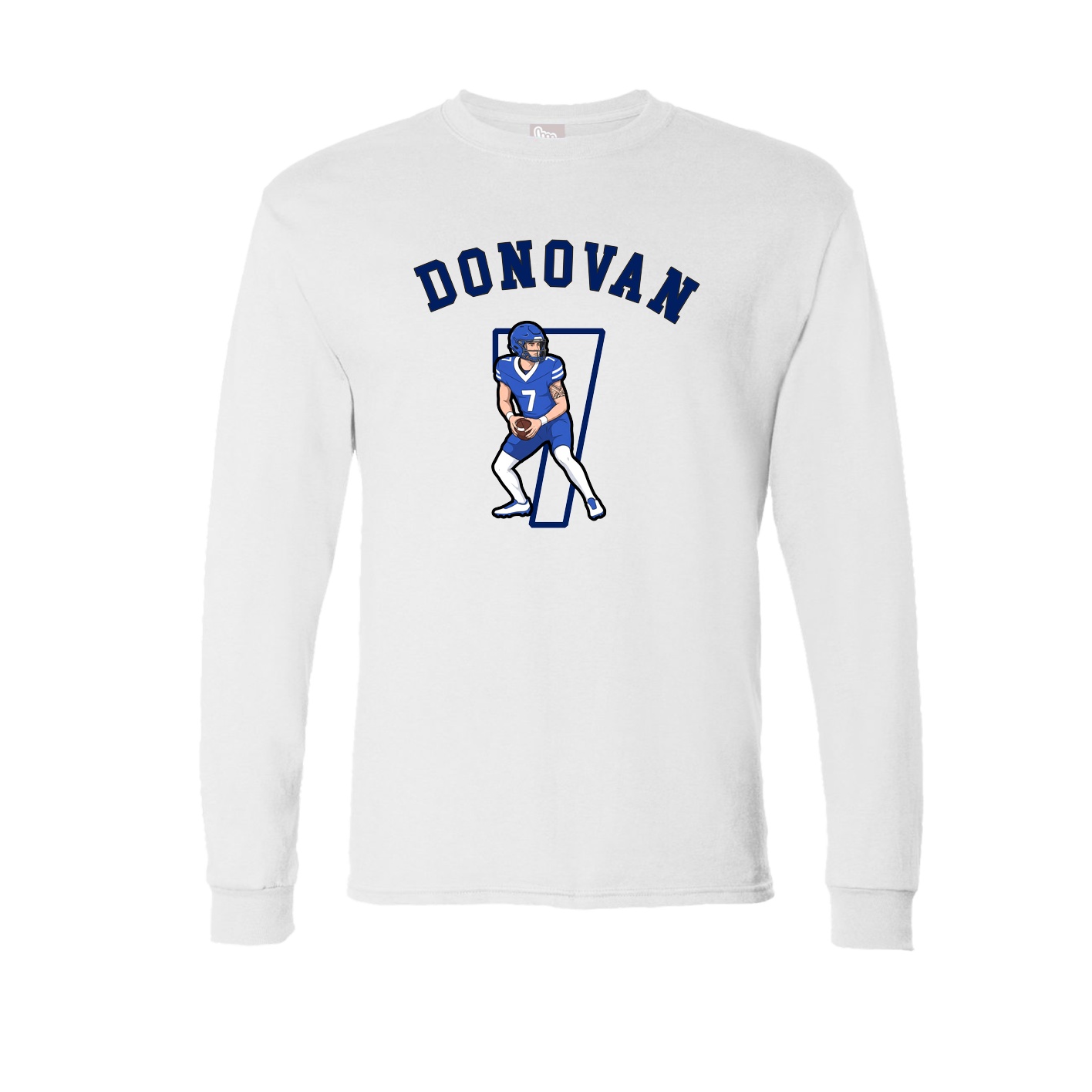 Long Sleeve Tee — Shirsey Arch in White