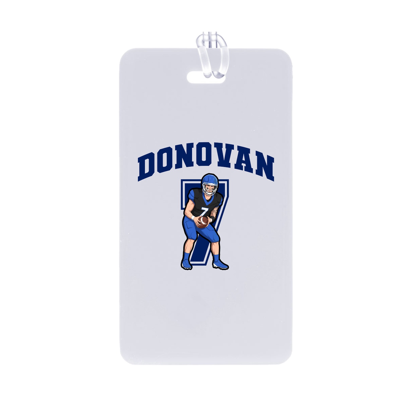 Bag Tag — Number in Classic