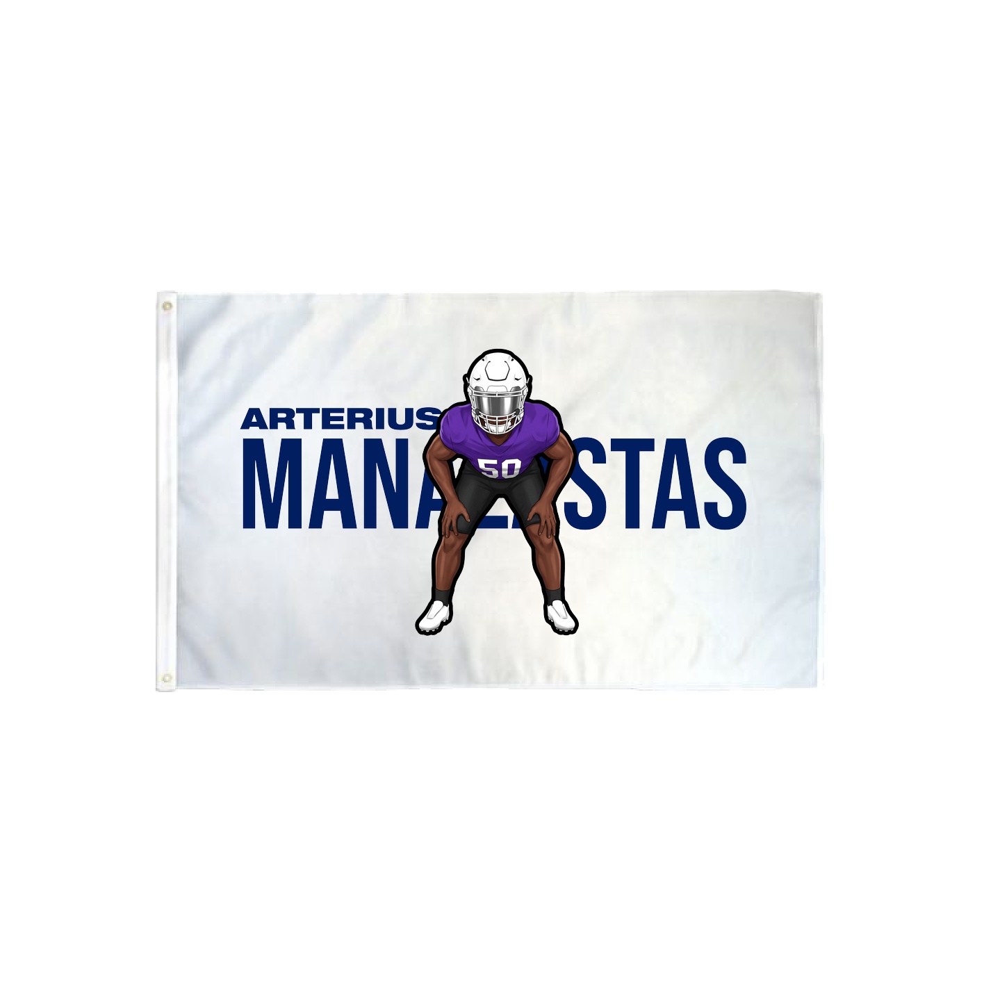 3x5 Flag — Player Name in Classic
