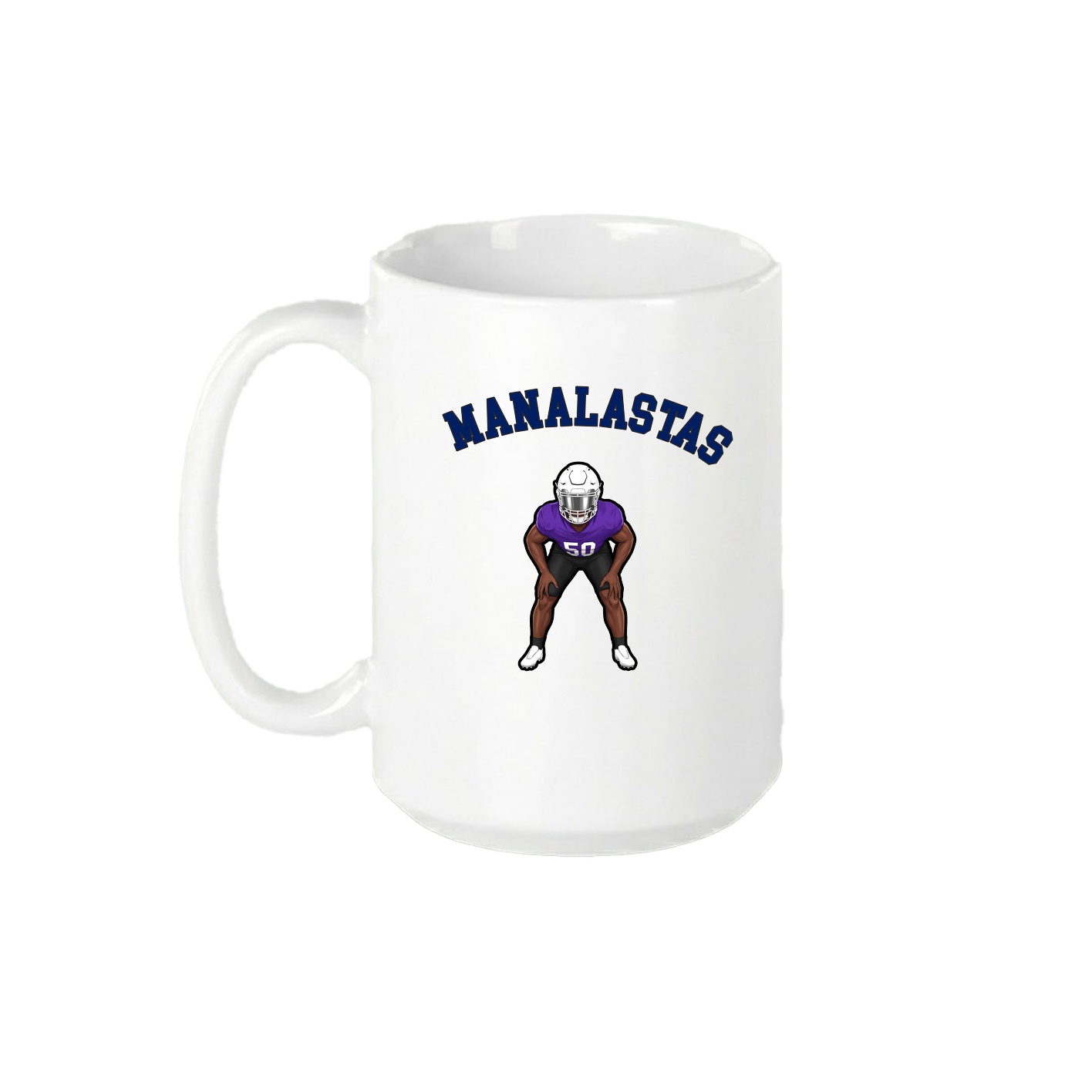 15oz Coffee Mug — Shirsey Arch in White