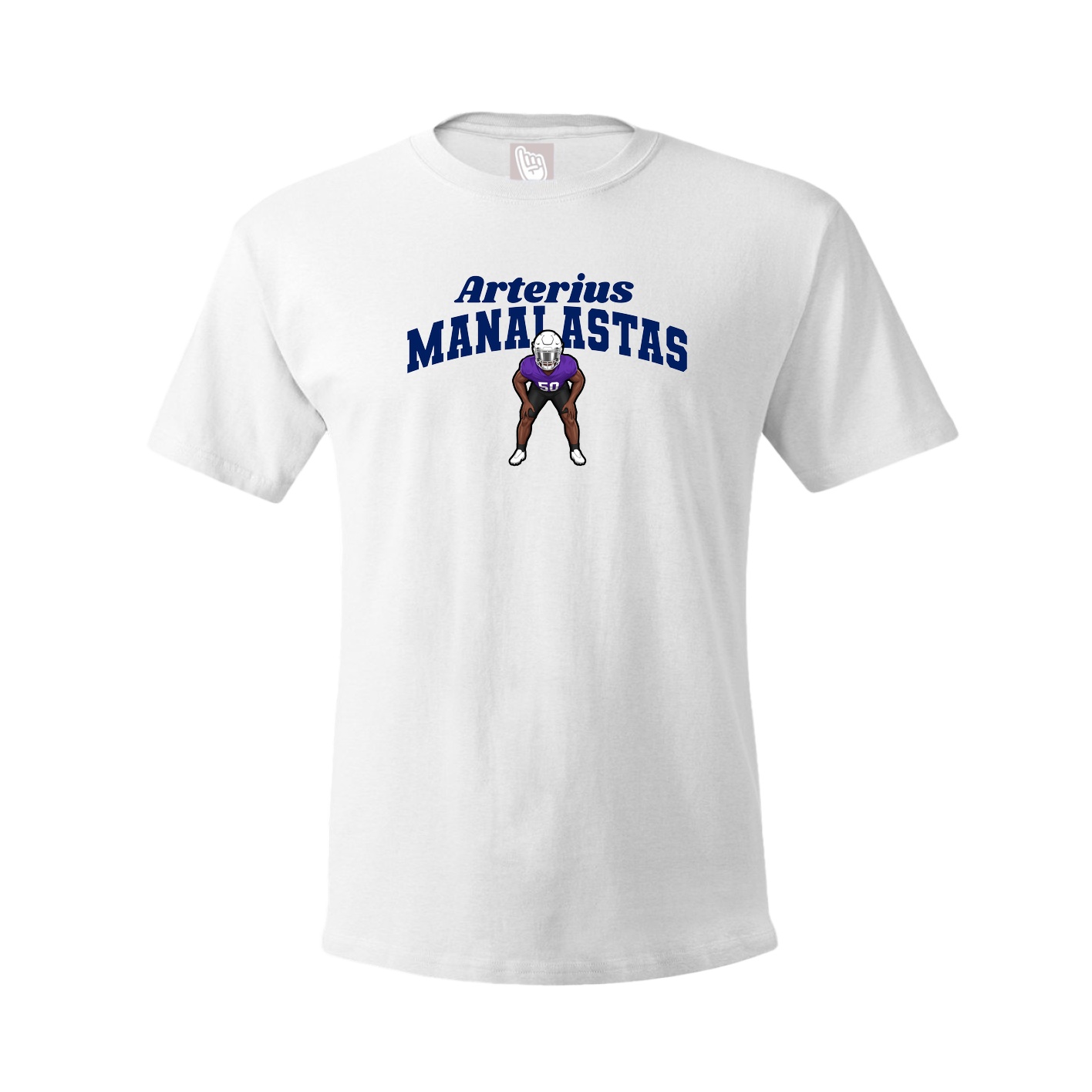Tee — Signature Arch in White