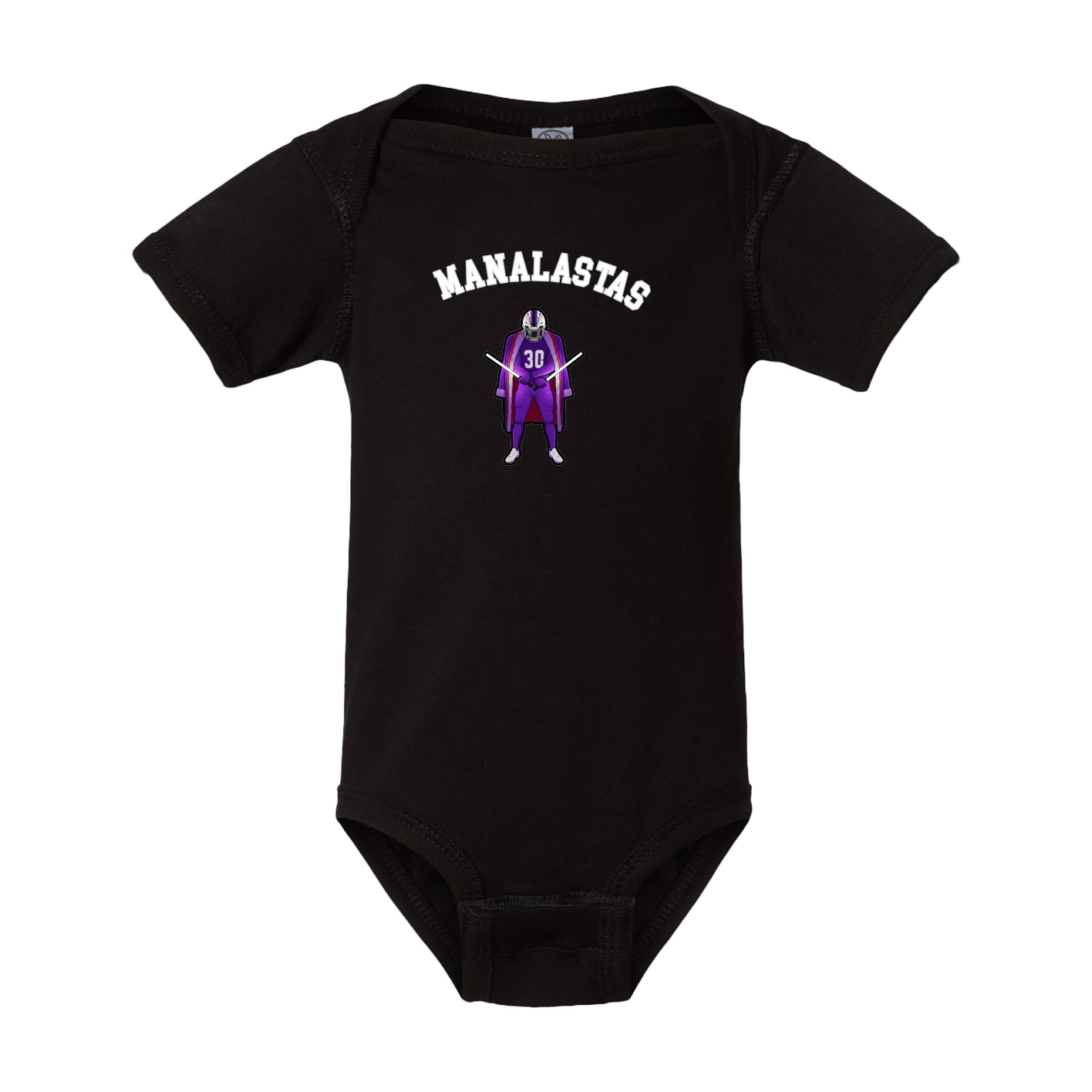Baby Onesie — Shirsey Arch in Black