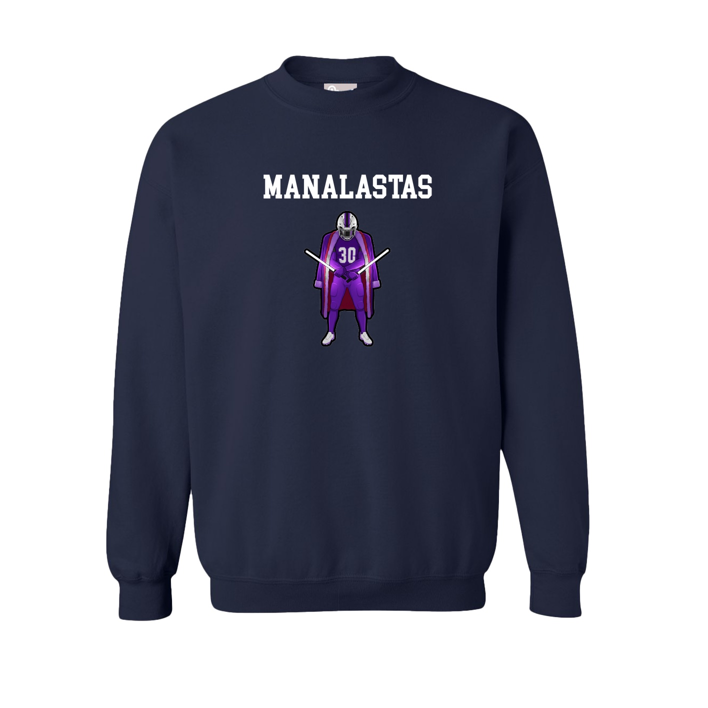 Fleece Crew — Shirsey in Navy
