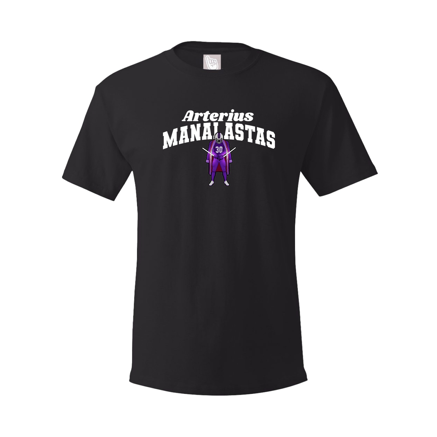 Tee — Signature Arch in Black