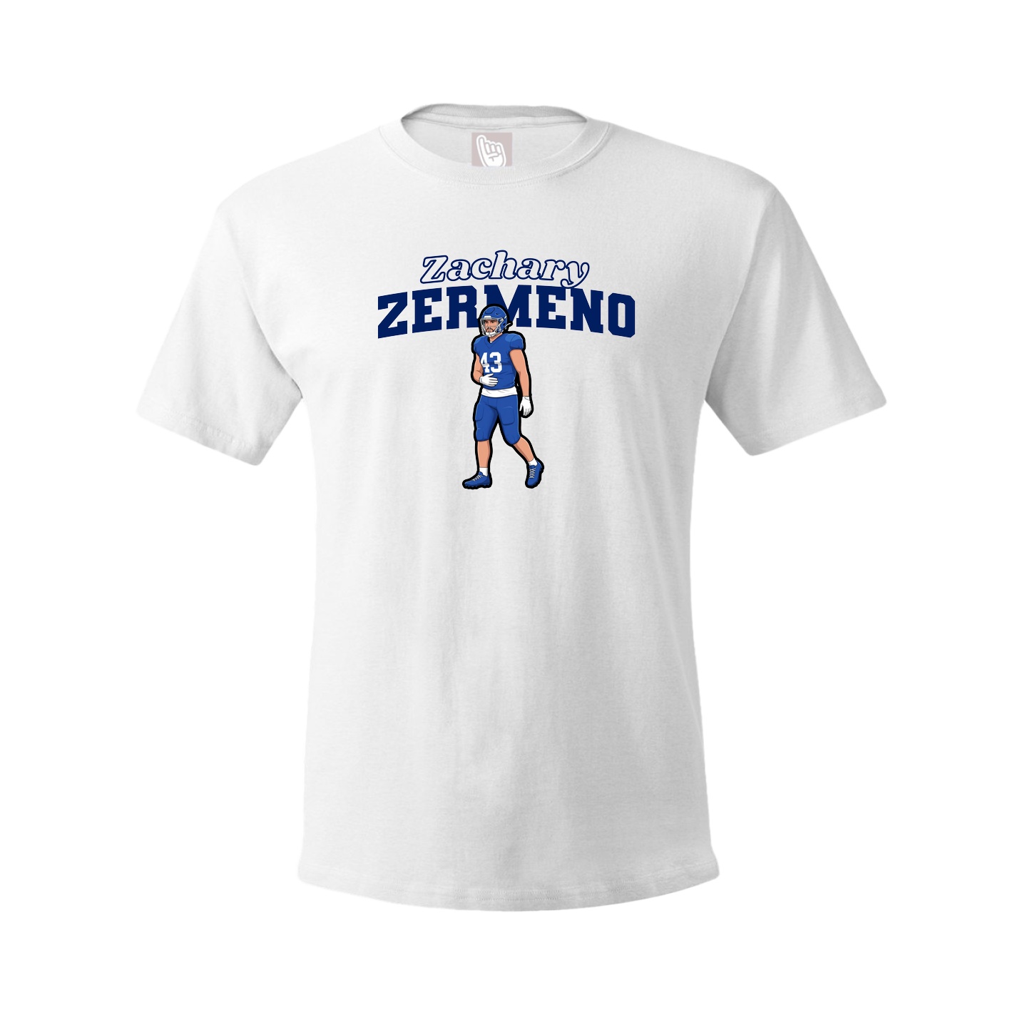 Tee — Name Arch in White