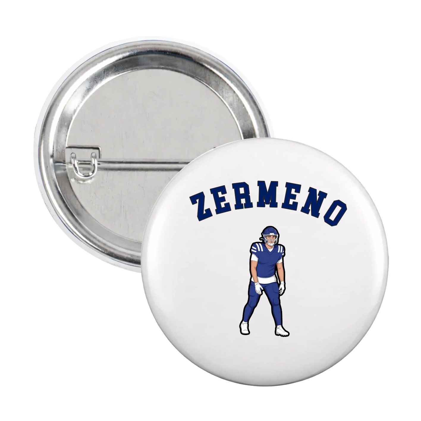 Game Day Button — Shirsey Arch in White
