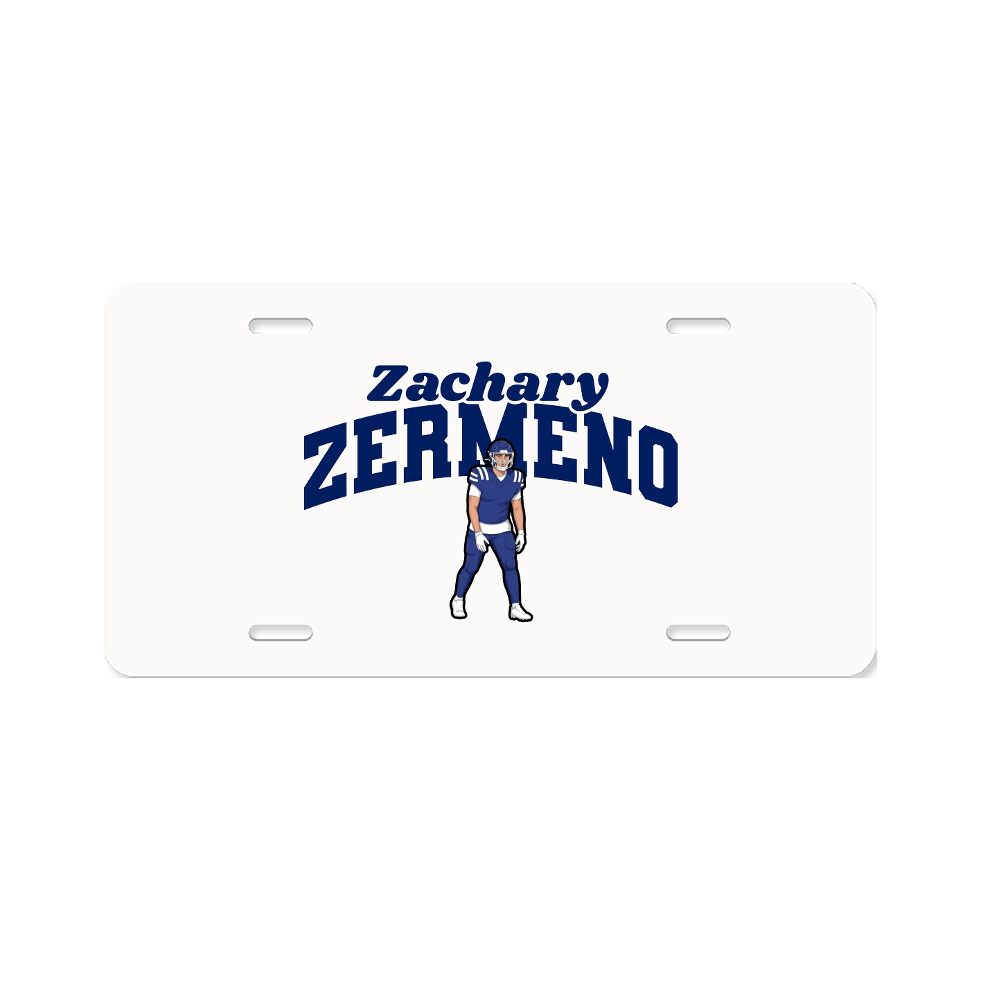 License Plate — Signature Arch in Classic