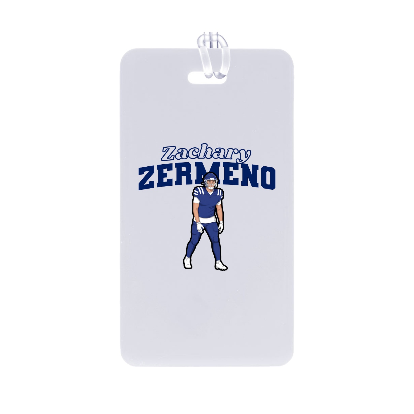 Bag Tag — Name Arch in Classic