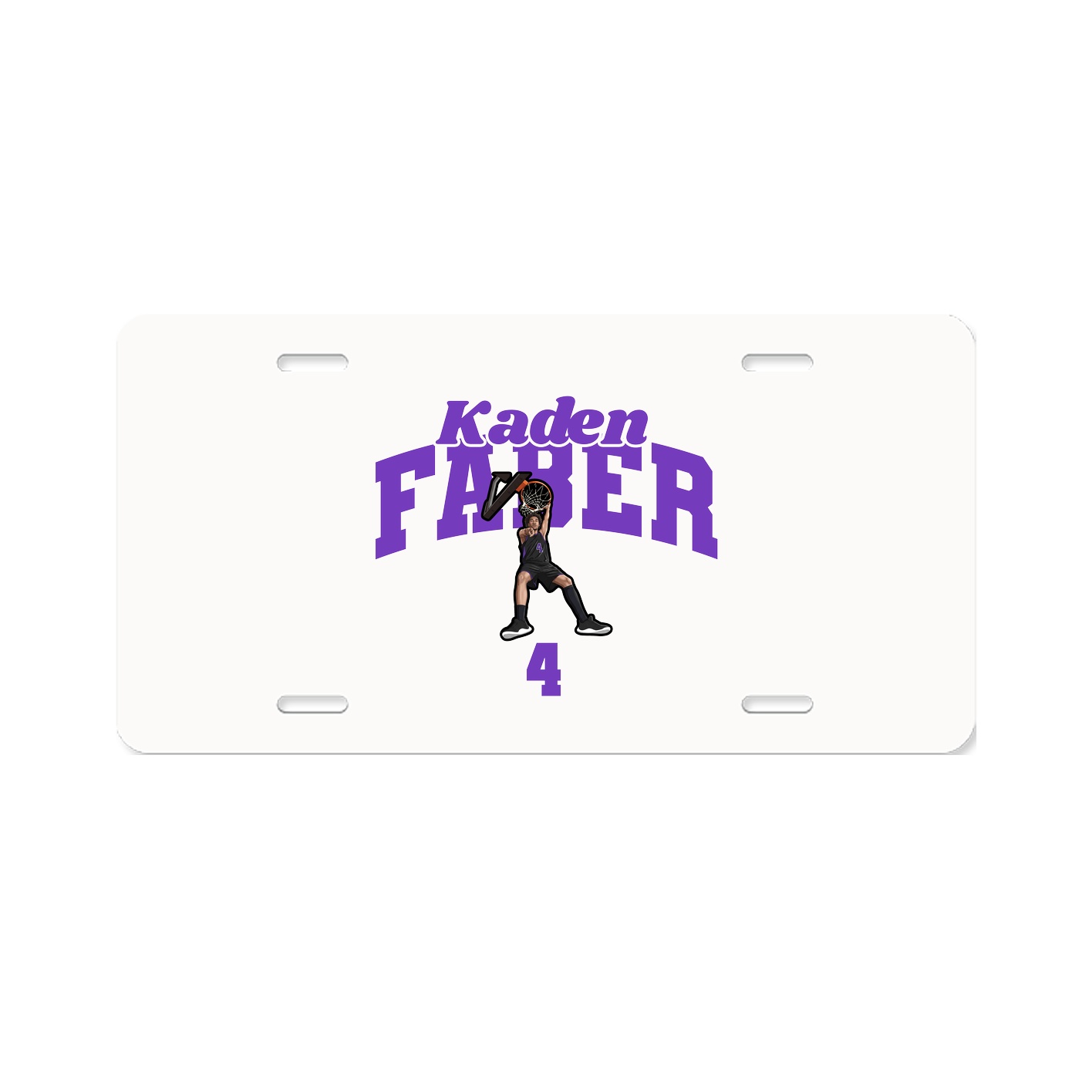 License Plate — Signature Arch in Classic