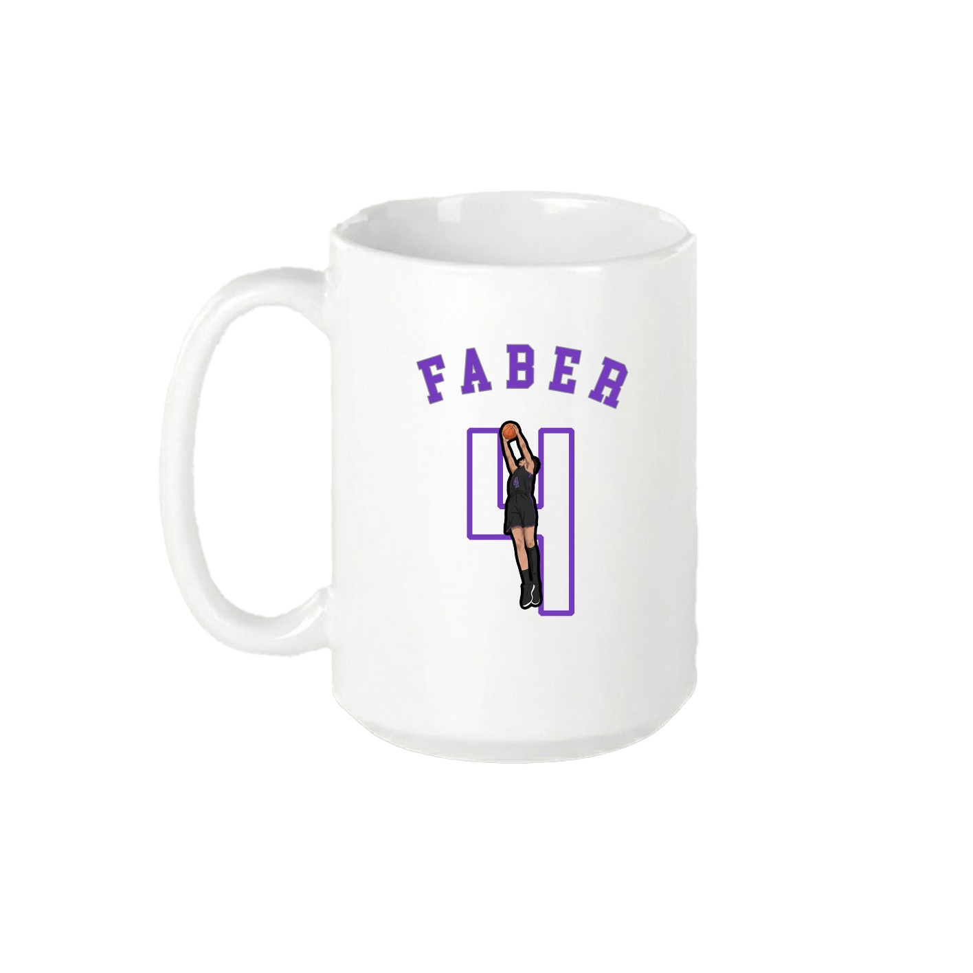 15oz Coffee Mug — Shirsey Arch in White