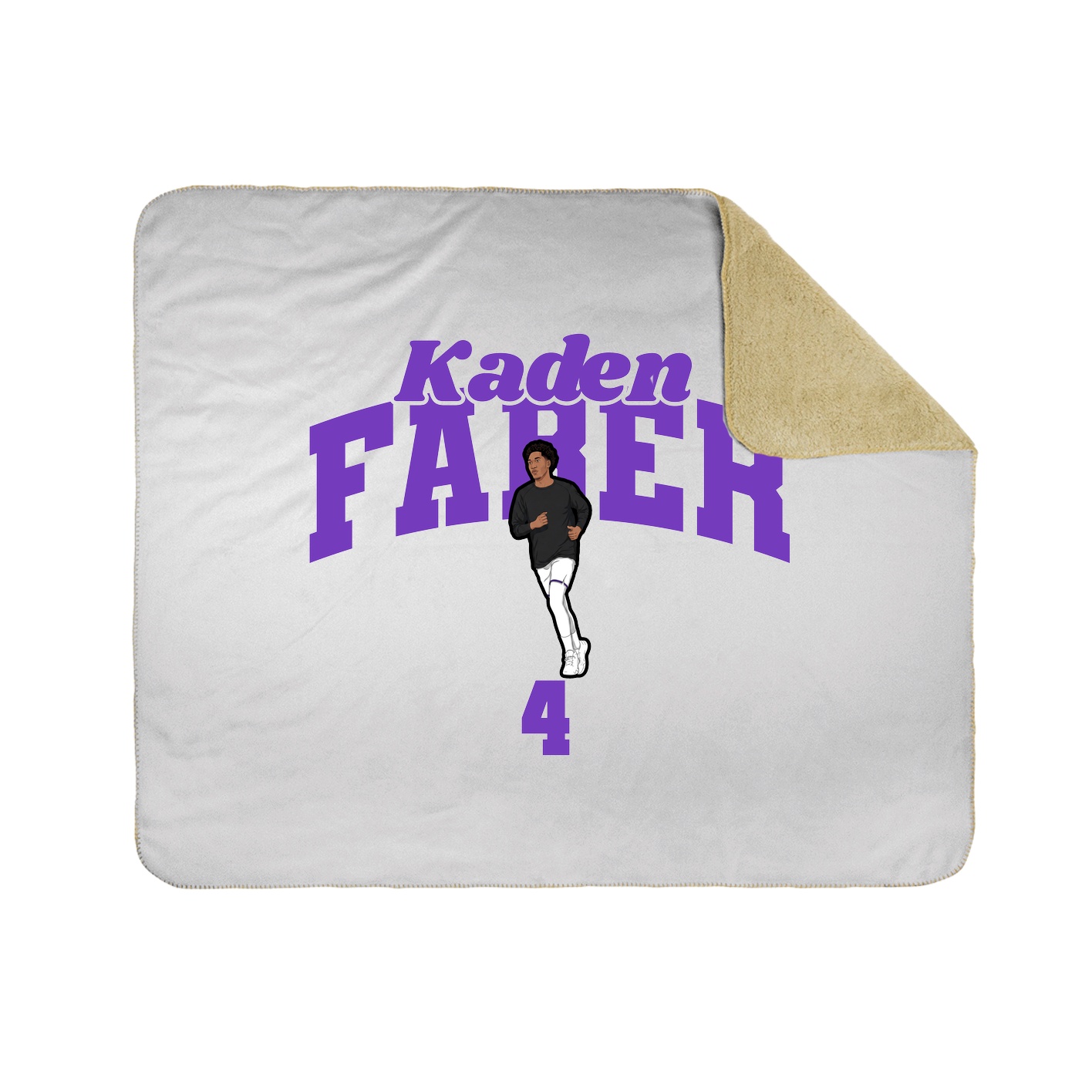 Throw Blanket — Signature Arch in White