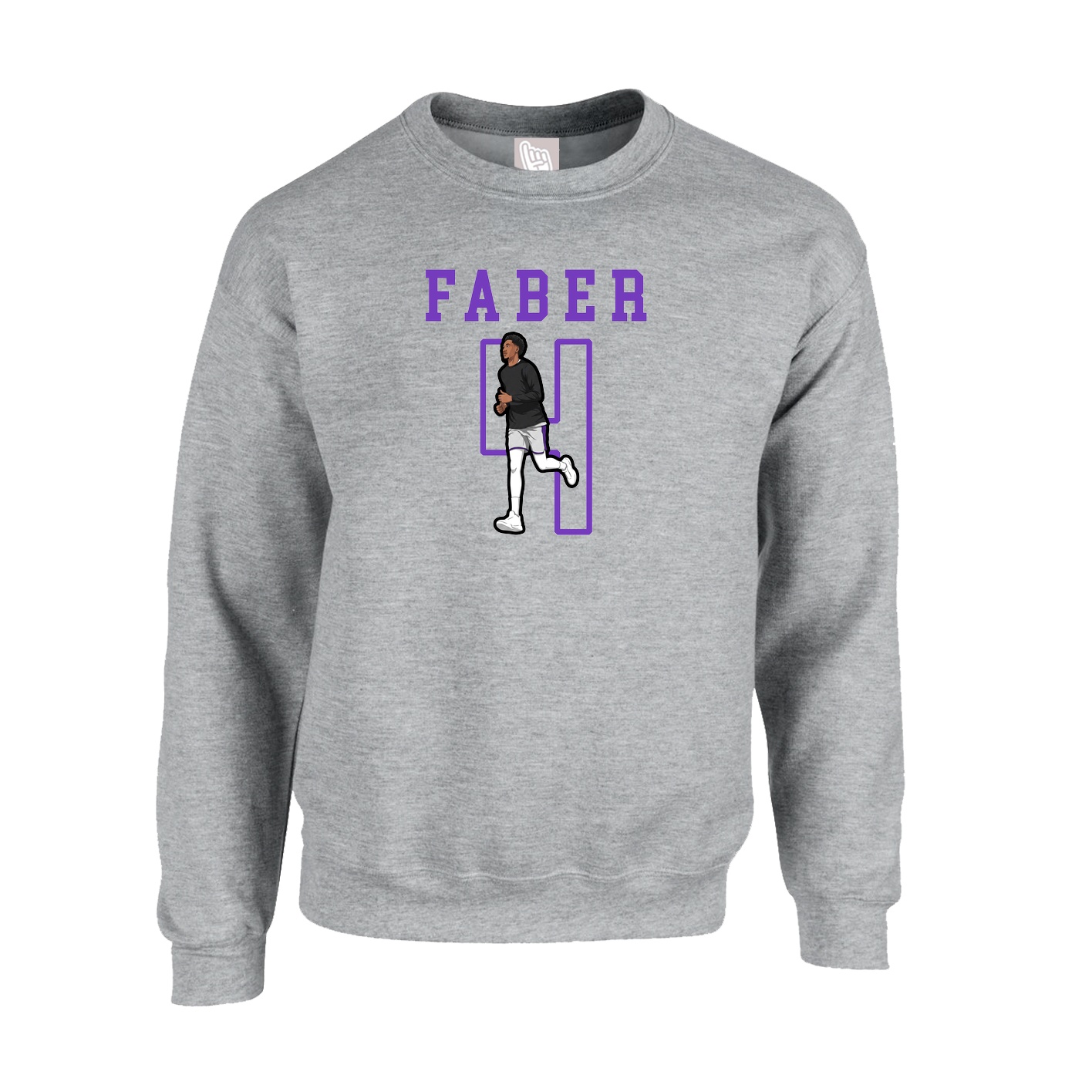 Fleece Crew — Shirsey in Grey