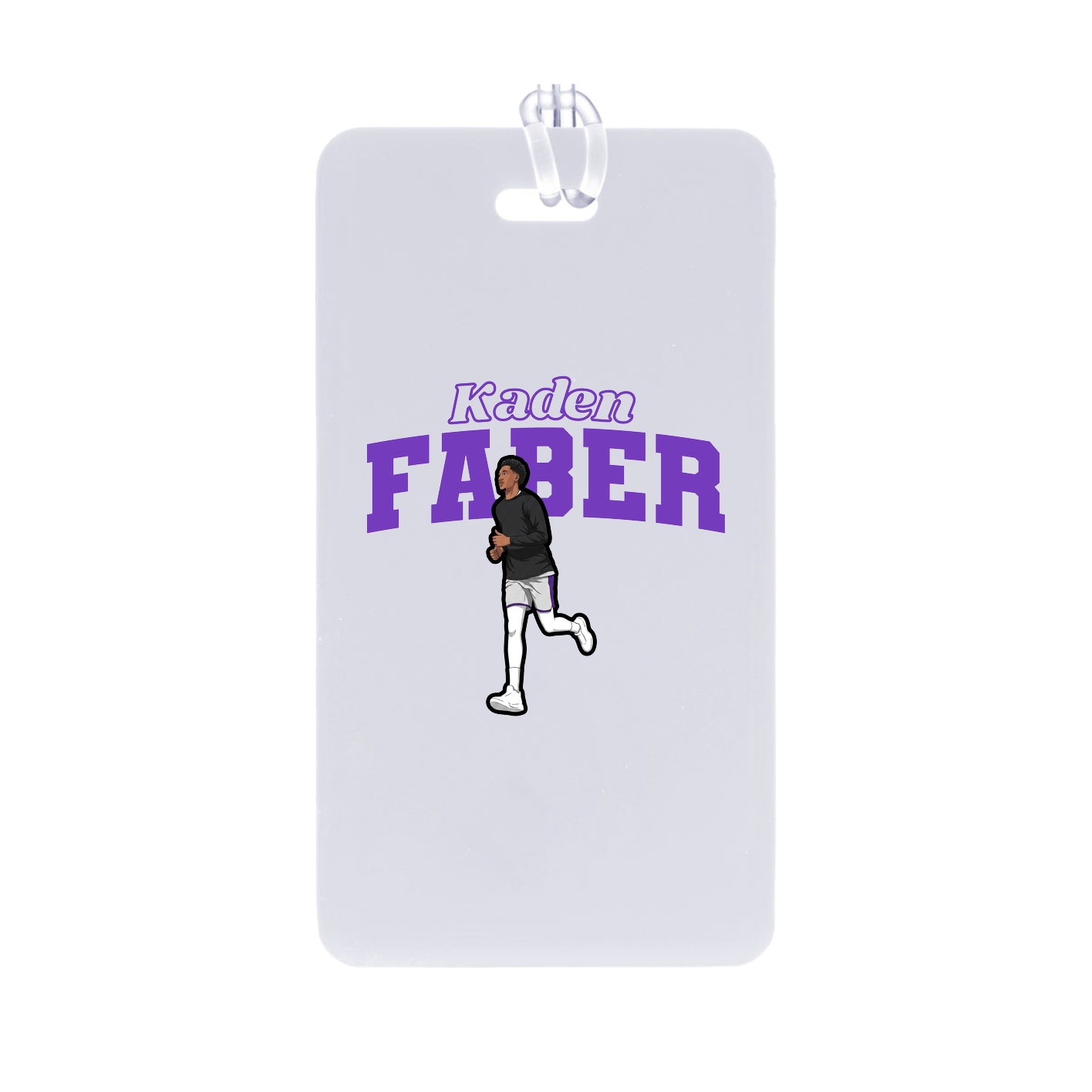 Bag Tag — Name Arch in Classic