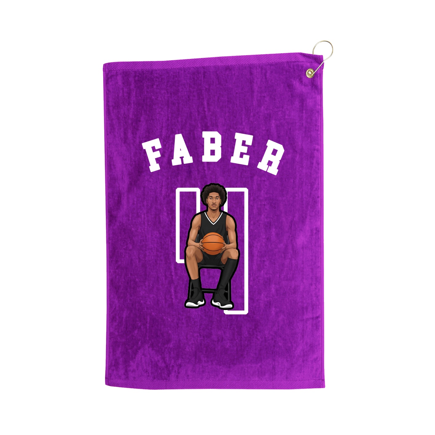 Golf Towel — Shirsey Arch in Purple