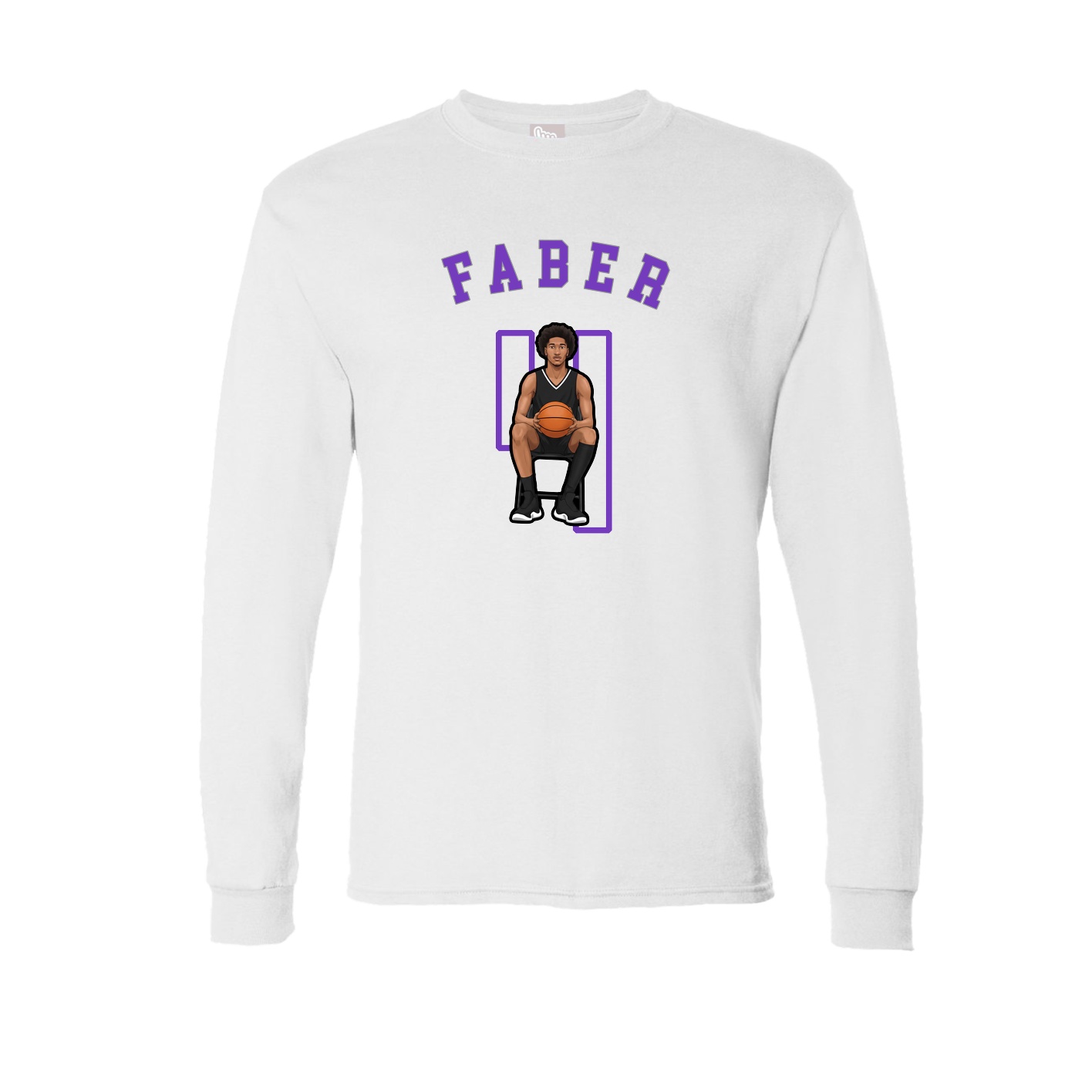 Long Sleeve Tee — Shirsey Arch in White