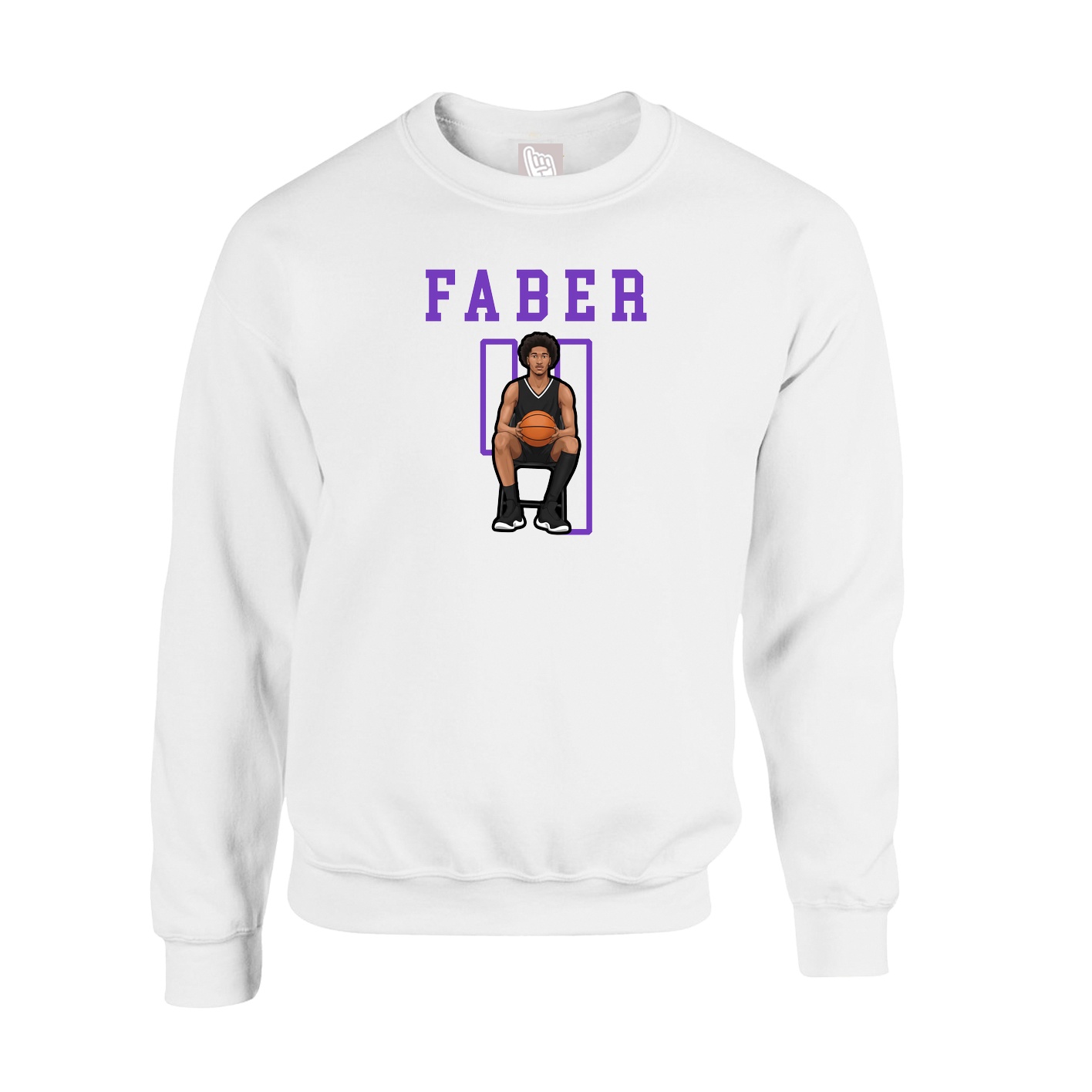 Fleece Crew — Shirsey in White