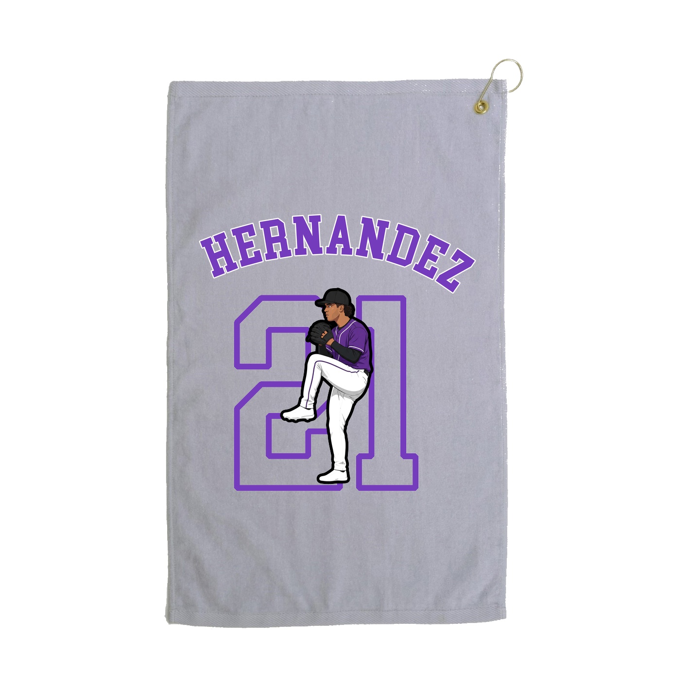 Golf Towel — Shirsey Arch in Grey