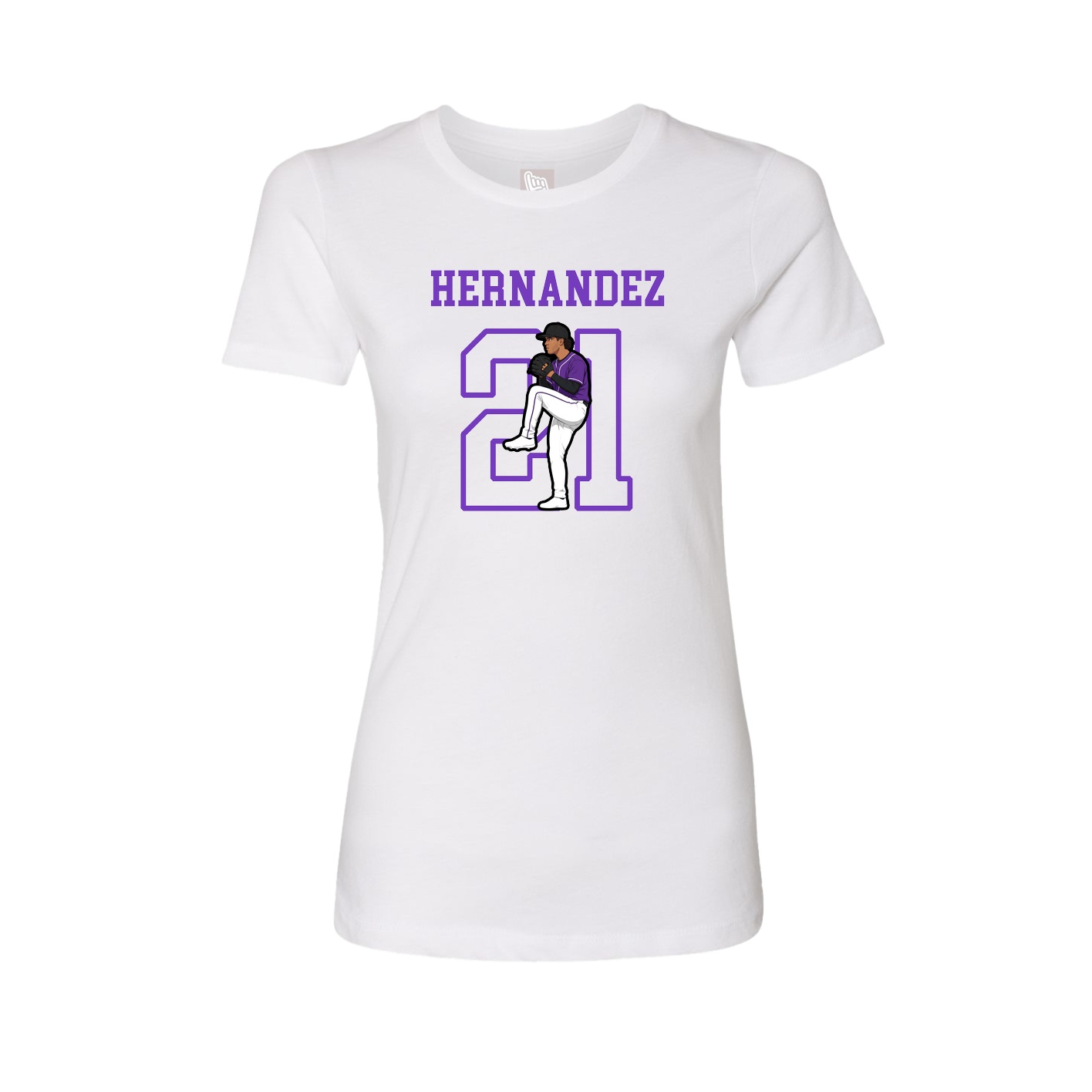 Fitted Women's Tee — Shirsey in White